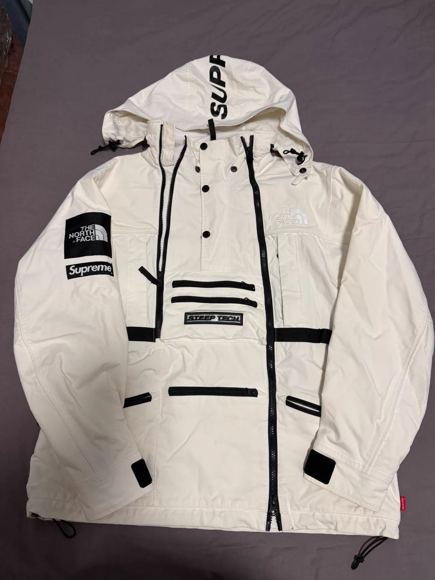 The North Face The North Face Steep Tech White Jacket M Size US M / EU 48-50 / 2 - 1 Thumbnail