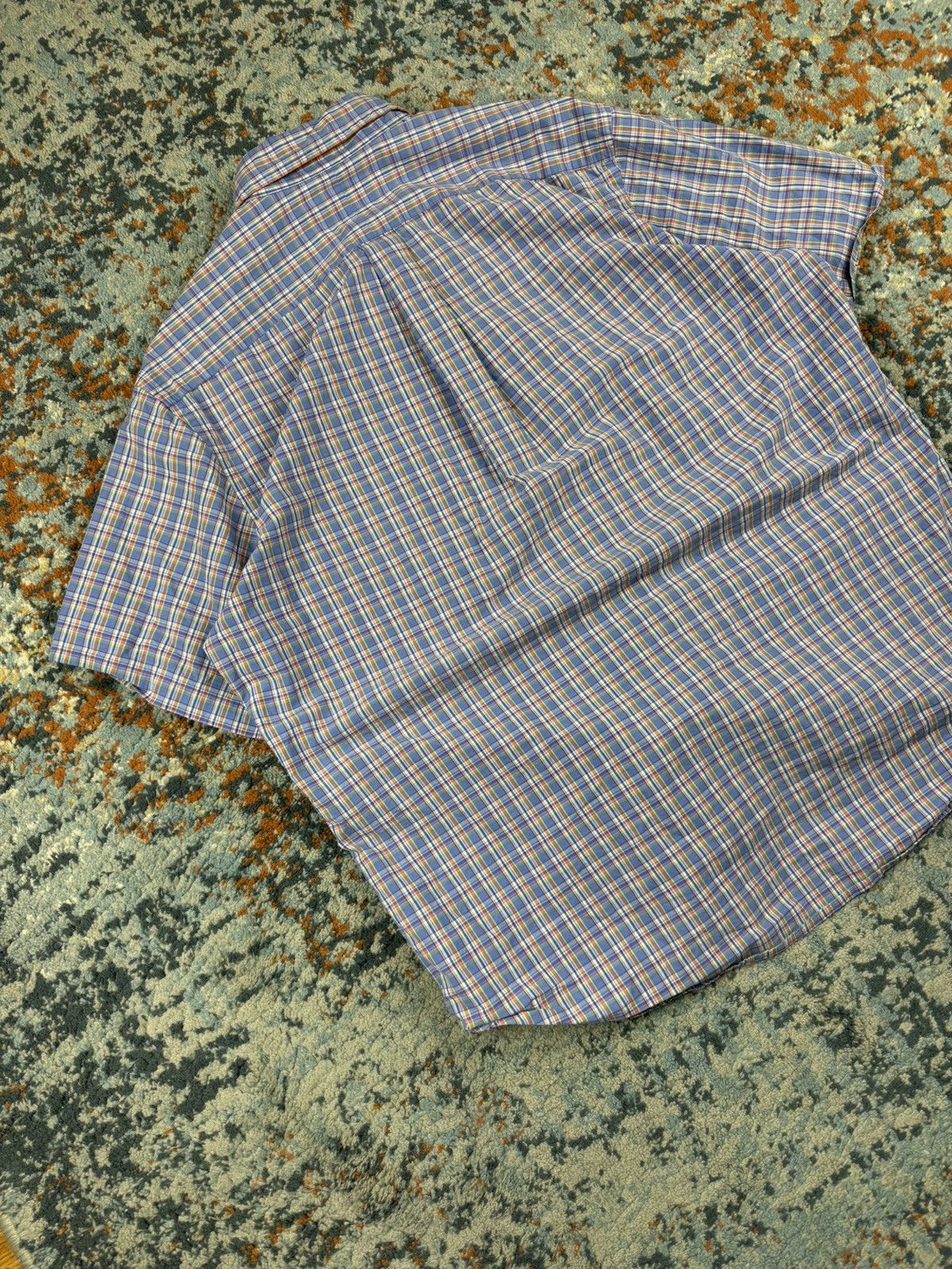 Polo Ralph Lauren × Vintage Vintage 90s Polo Ralph Lauren checked short sleeve shirt Size US L / EU 52-54 / 3 - 4 Thumbnail
