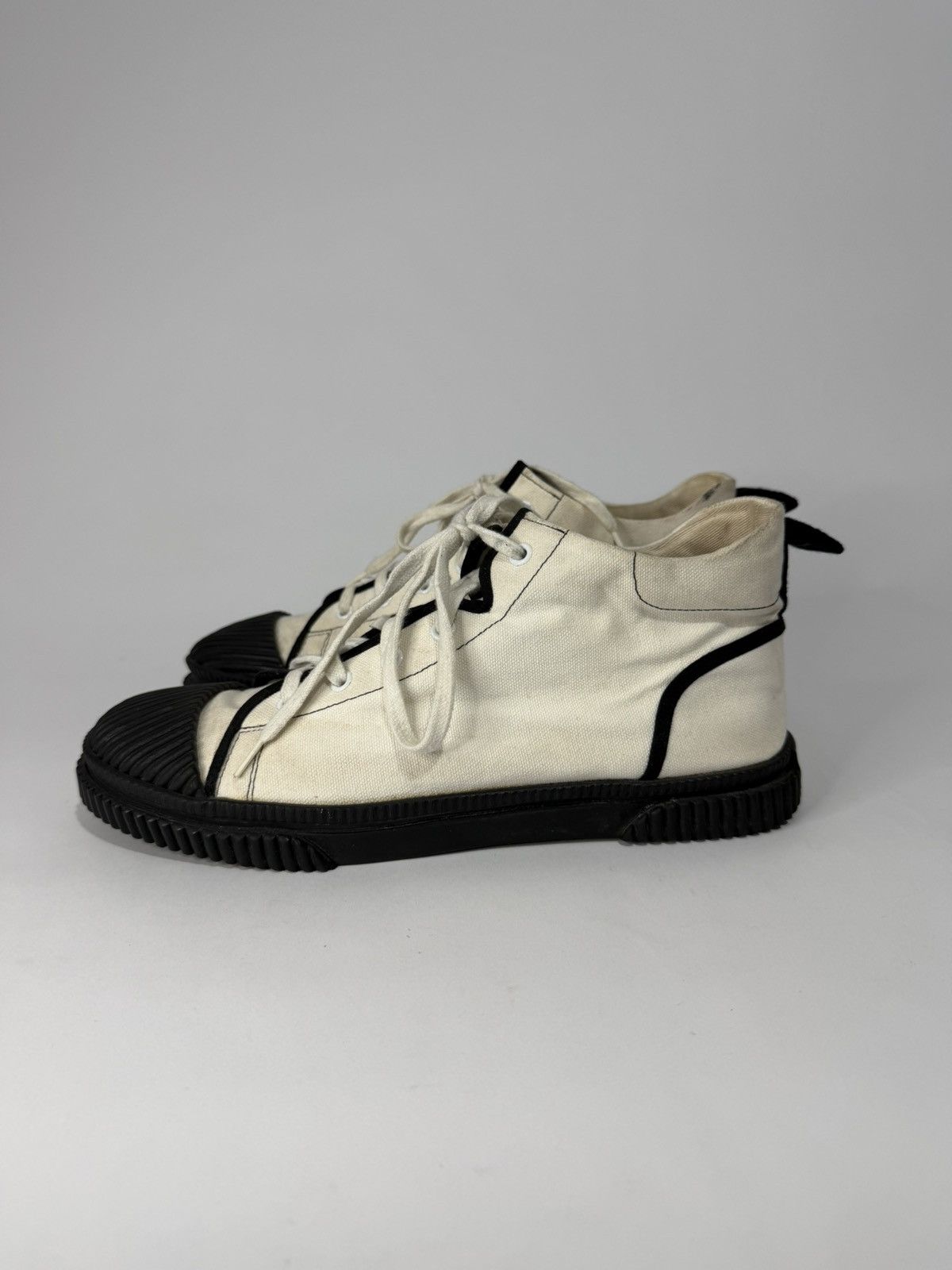Loewe Loewe Canvas Colorblock Pattern Sneakers Size 41 EU Size US 9 / EU 42 - 1 Thumbnail