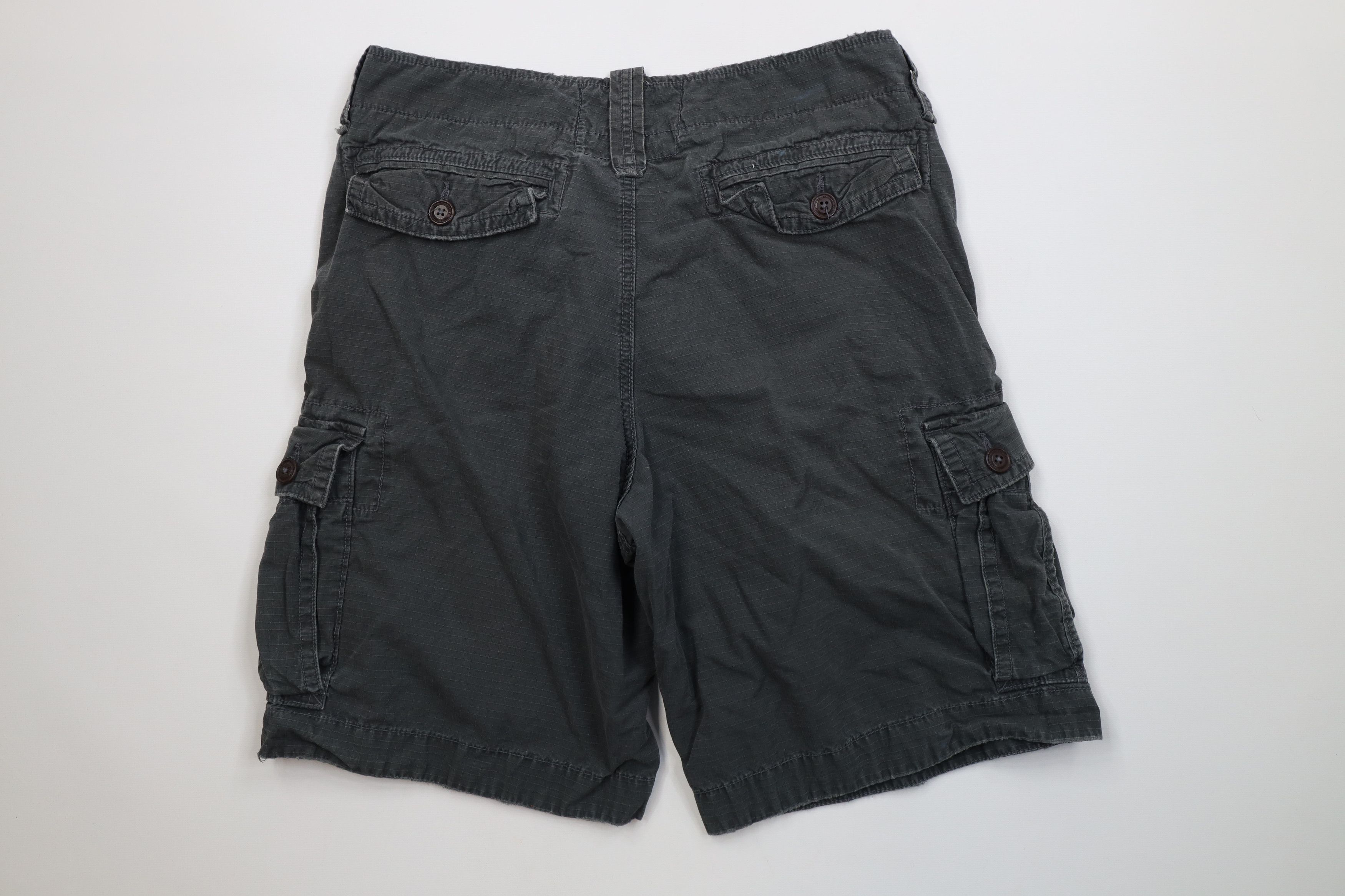 American Eagle Outfitters Vintage Y2K American Eagle Outfitters Cargo Shorts Gray Size US 34 / EU 50 - 11 Thumbnail