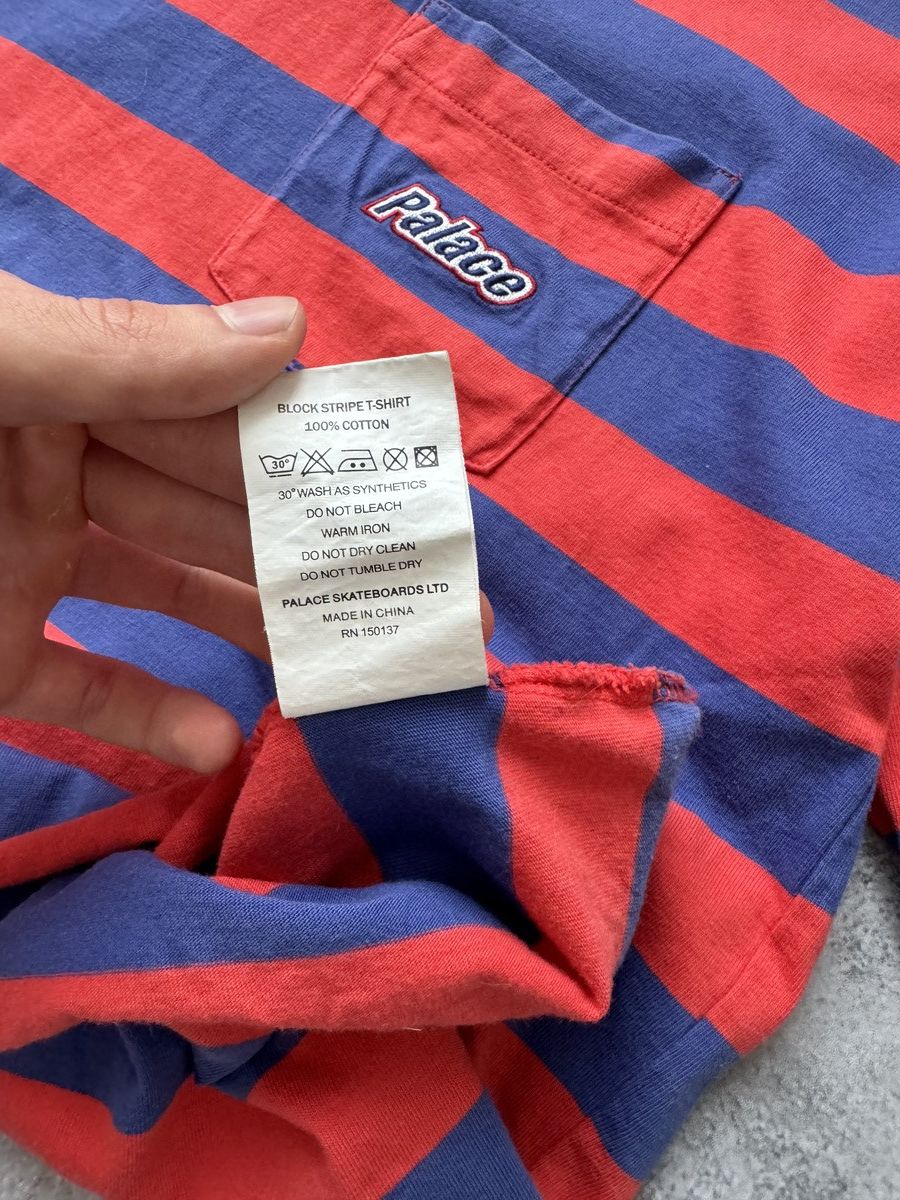 Palace Palace Block Stripe T-Shirt size L Size US L / EU 52-54 / 3 - 9 Thumbnail