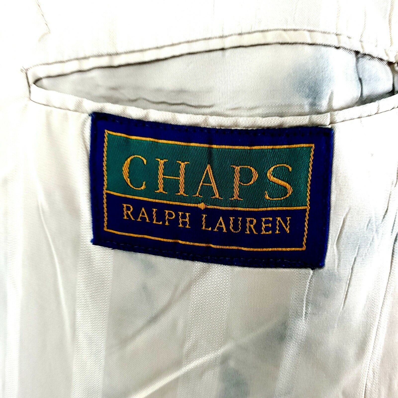 Ralph Lauren Chaps Ralph Lauren Wool 4 Button Tuxedo Jacket 40R Black Size 40R - 7 Thumbnail