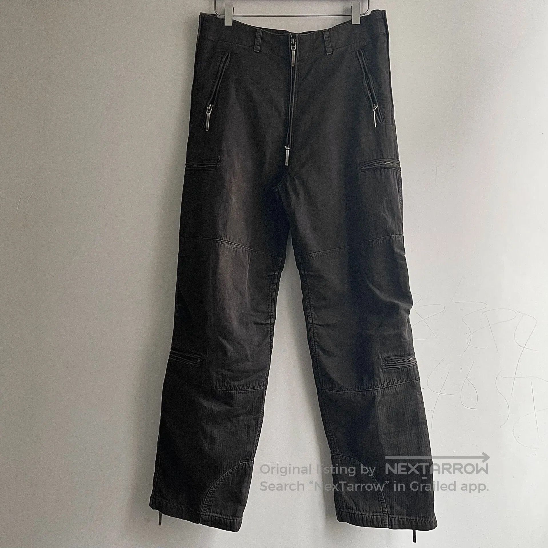 RIPVANWINKLE heavy-duty zippered pants by rip van winkle. Size US 26 / EU 42 - 1 Thumbnail