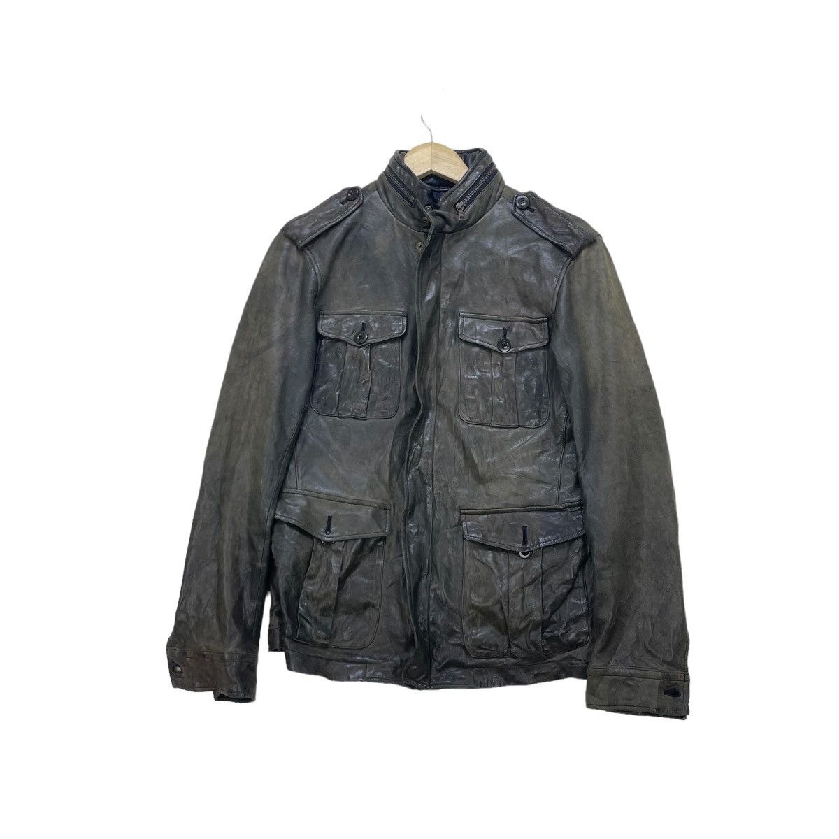 Paul Smith 💥Vintage Paul Smith Leather Jacket Size US M / EU 48-50 / 2 - 1 Thumbnail