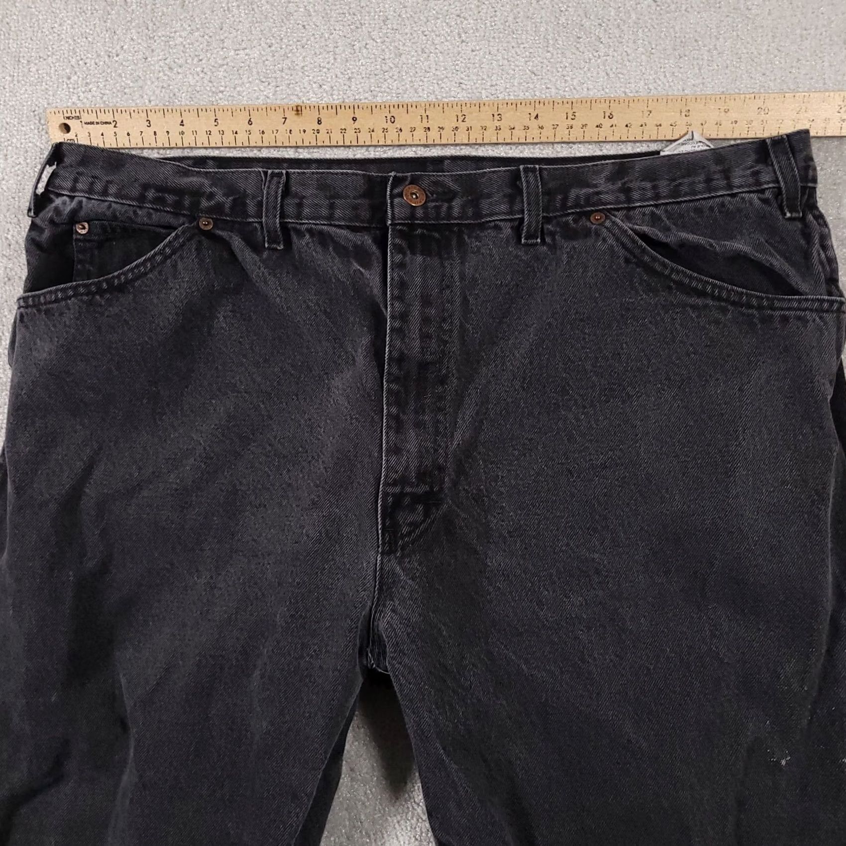 Dickies Dickies Utility Work Jeans Mens 44X30 Black Denim Grunge Shirt? Size US 44 / EU 60 - 7 Thumbnail