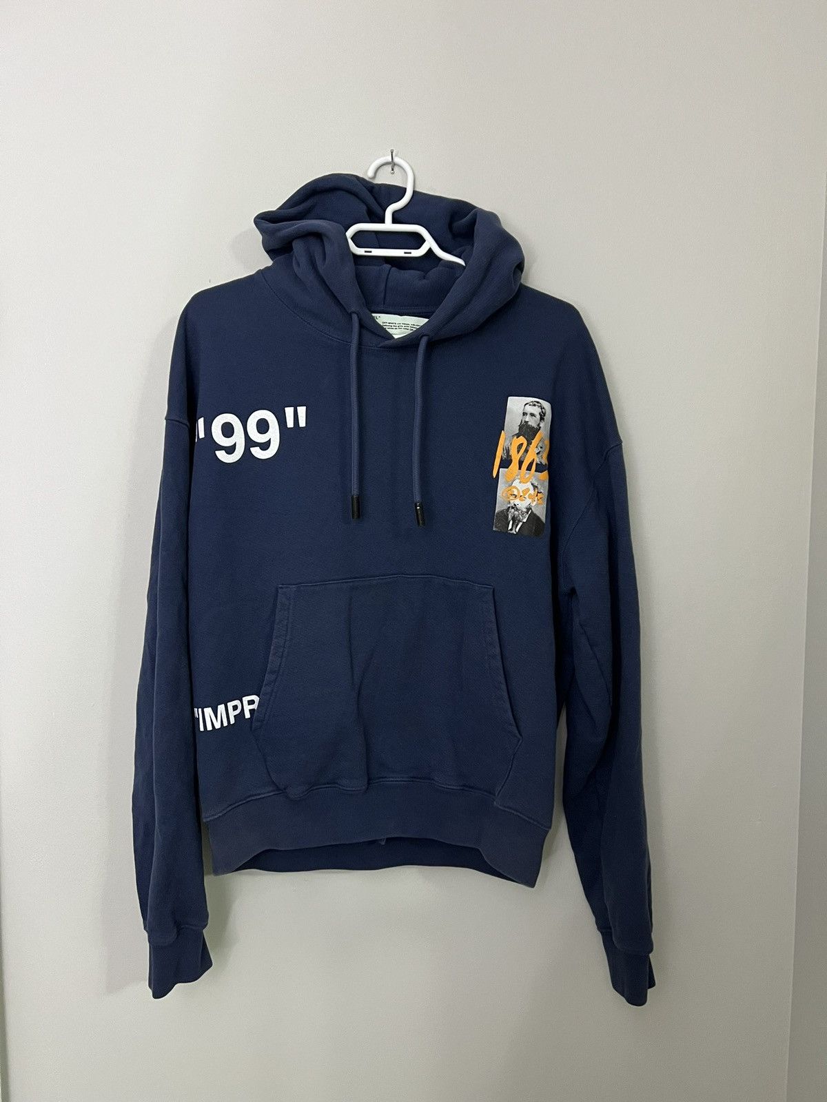【Off-White】Digit Bacchus パーカー Off-White digit bacchus hoodie - Black - Men