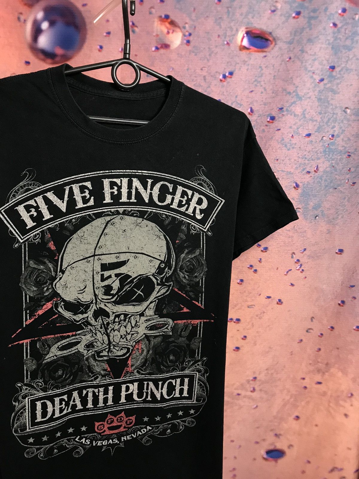Band Tees × Vintage Vintage Five Finger death punch band rock tee Size US M / EU 48-50 / 2 - 1 Thumbnail