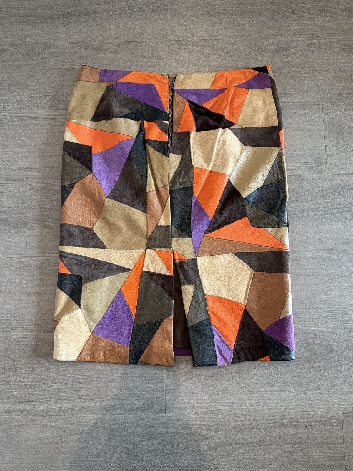 Versus Versace Versus Versace midi patchwork midi skirt Size 28" / US 6 / IT 42 - 5 Thumbnail