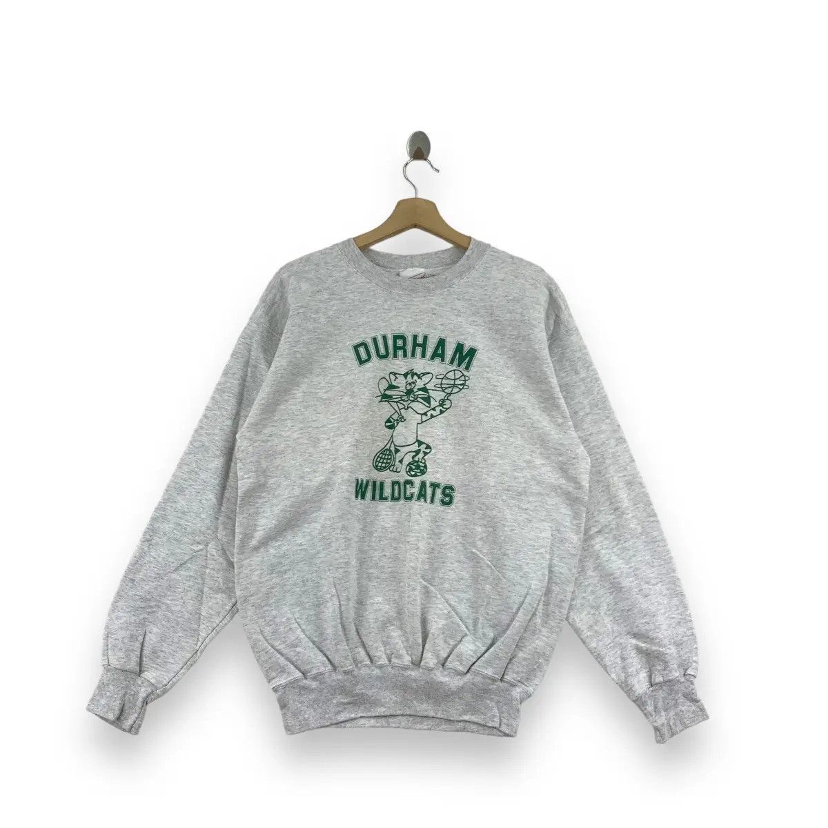 Vintage Vintage 90’ DURHAM WILDCATS Basketball Size US S / EU 44-46 / 1 - 1 Thumbnail