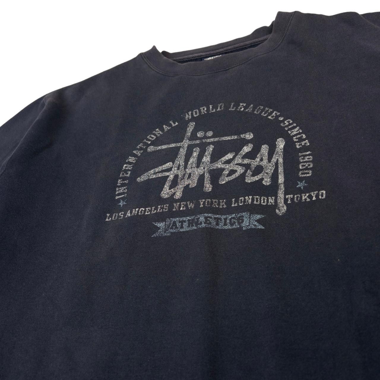 Stussy Vintage Stussy International Athletics Sweatshirt Size XL Size US XL / EU 56 / 4 - 5 Thumbnail