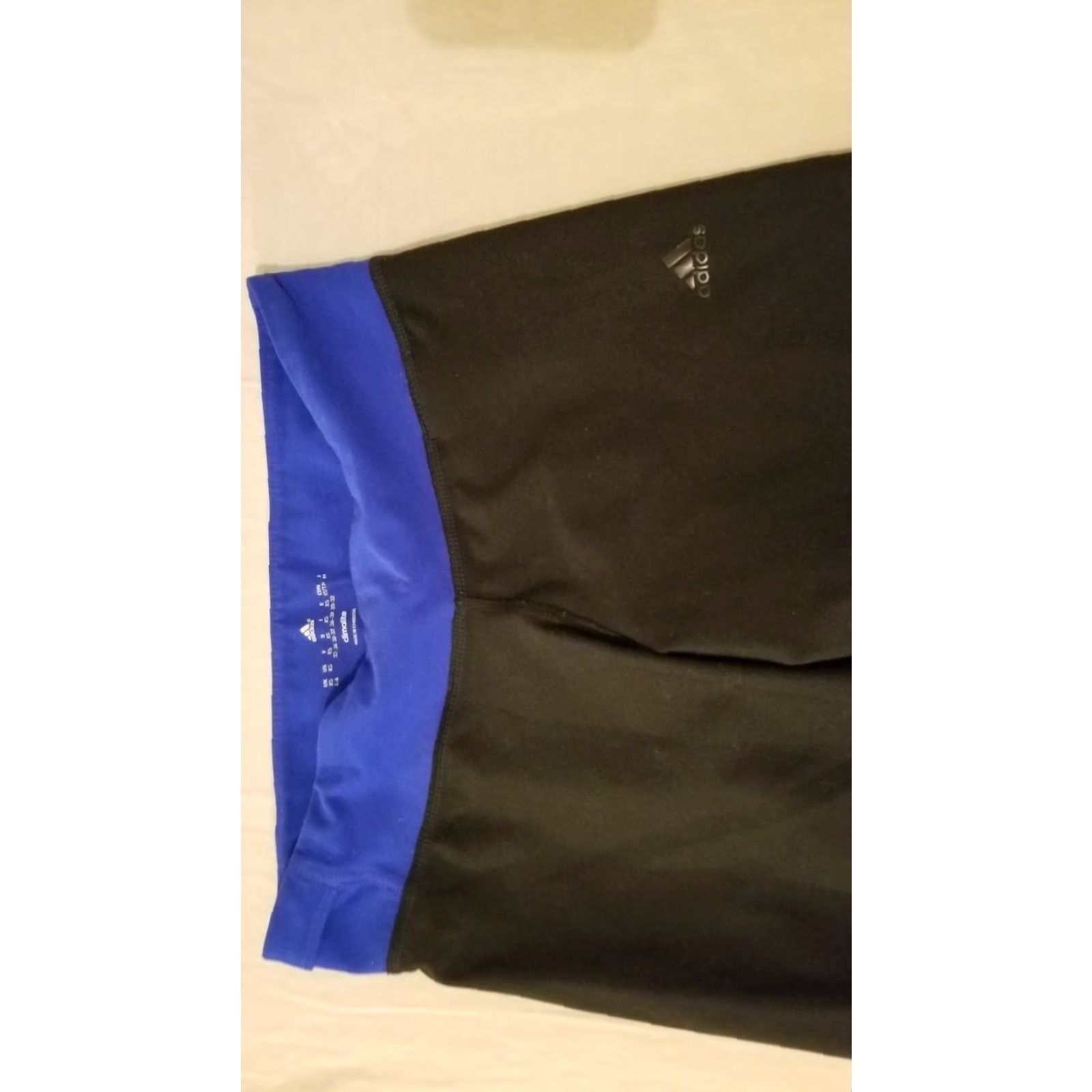 Adidas Womens adidas Capri Pants XS Black Gym Athletic Workout 24x19 Pants Capri Black XS Women Fitness Gym Size 26" / US 2 / IT 38 - 5 Thumbnail