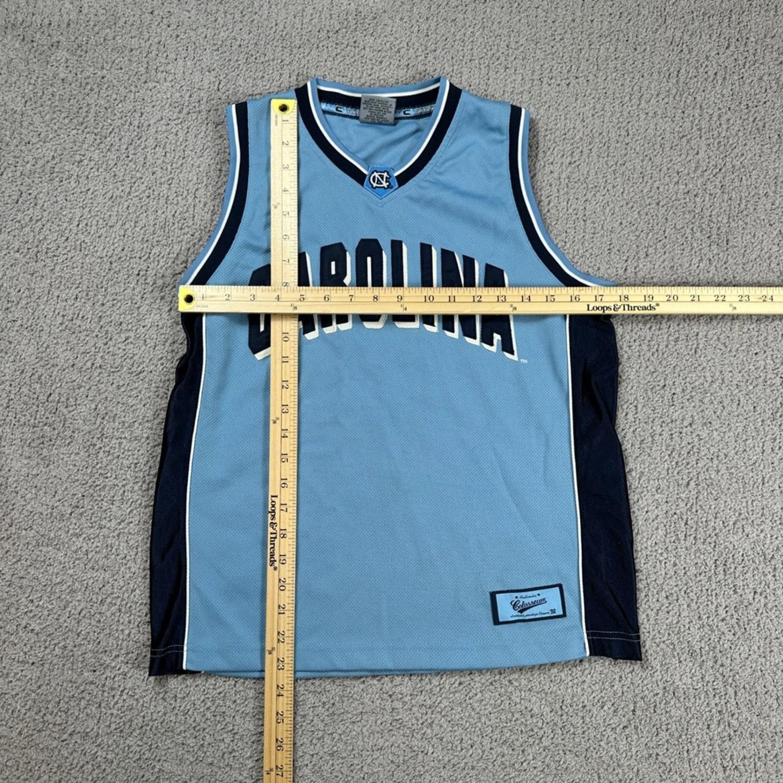 Colosseum Athletics Vintage UNC Tar Heels Kids Youth XL Basketball Jersey 2 Size US XL / EU 56 / 4 - 3 Thumbnail