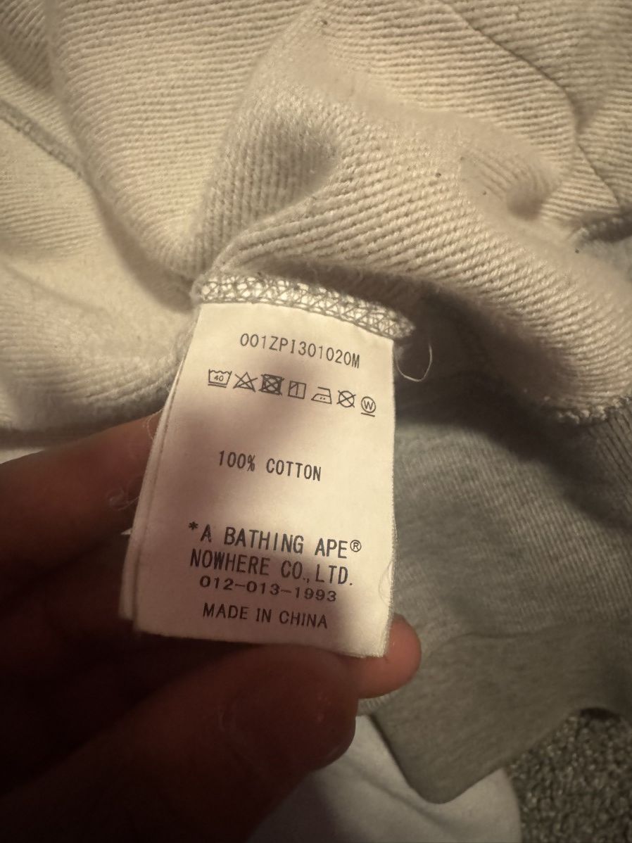 Bape Bape College Full Zip Up hoodie Size US S / EU 44-46 / 1 - 6 Thumbnail