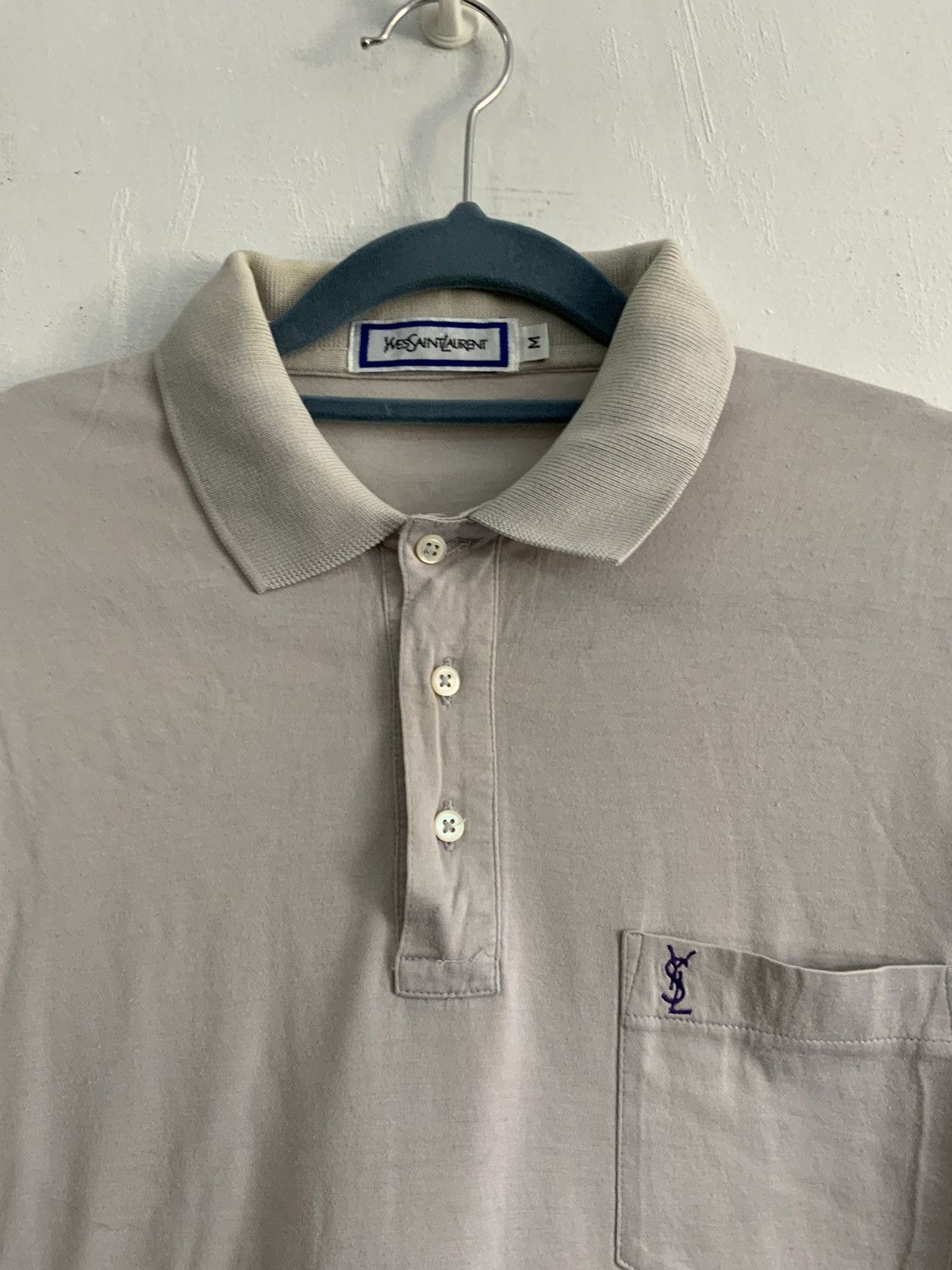 Yves Saint Laurent Vintage Yves Saint Laurent Button Ups Shirt Size US M / EU 48-50 / 2 - 5 Thumbnail