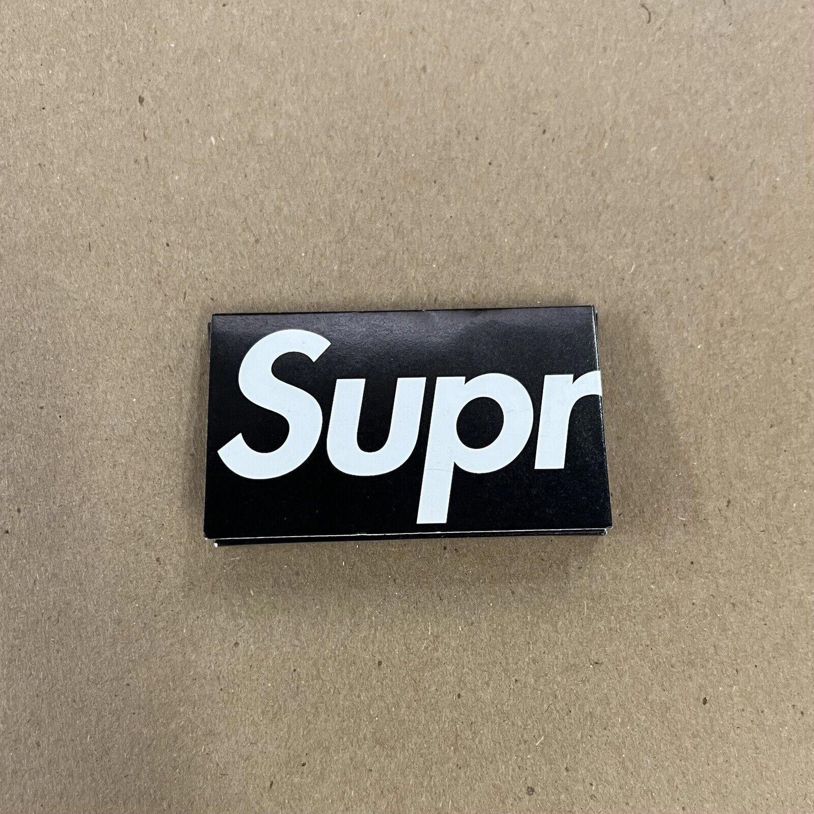 Designer 2008 SS08 Deadstock Supreme Rolling Papers Black Brand New Size ONE SIZE - 1 Thumbnail