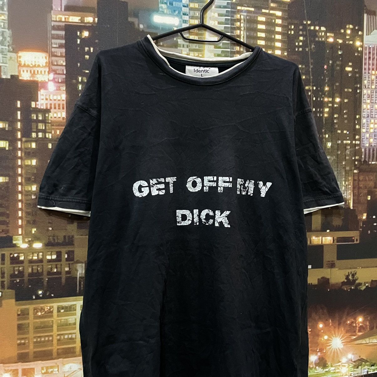 Vintage Vintage 90s Graphic Tee Humor Streetwear Oversized Black L Size US L / EU 52-54 / 3 - 2 Thumbnail
