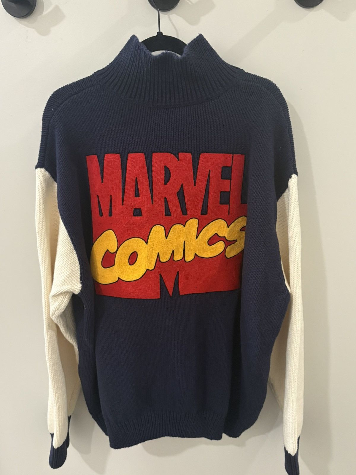 Kith × Marvel Comics Kith x Marvel Comics Full Zip Sweater - Nocturnal Size US XXL / EU 58 / 5 - 3 Thumbnail