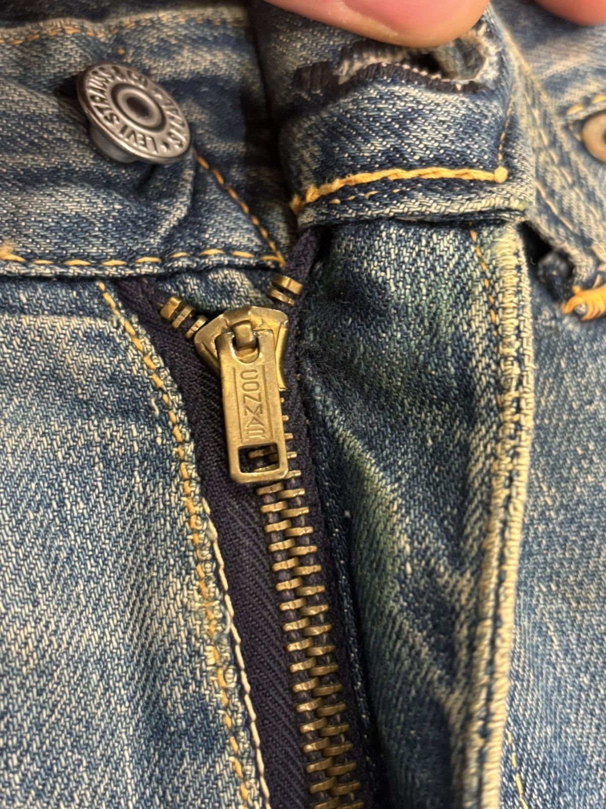 Levi's True Vintage 1950s Levis 701s Size 31" - 5 Thumbnail