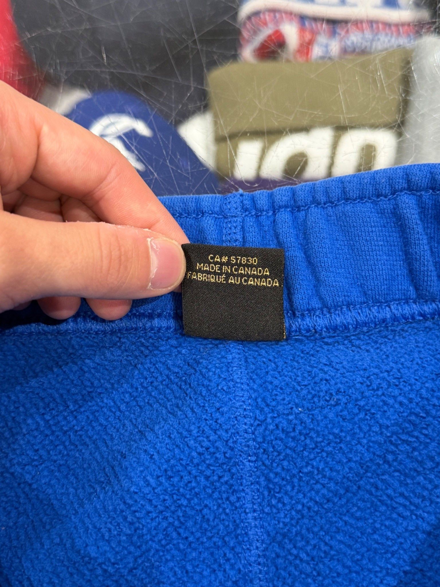 October's Very Own OVO Embroidered Owl Sweatpants Blue Size US 34 / EU 50 - 8 Thumbnail