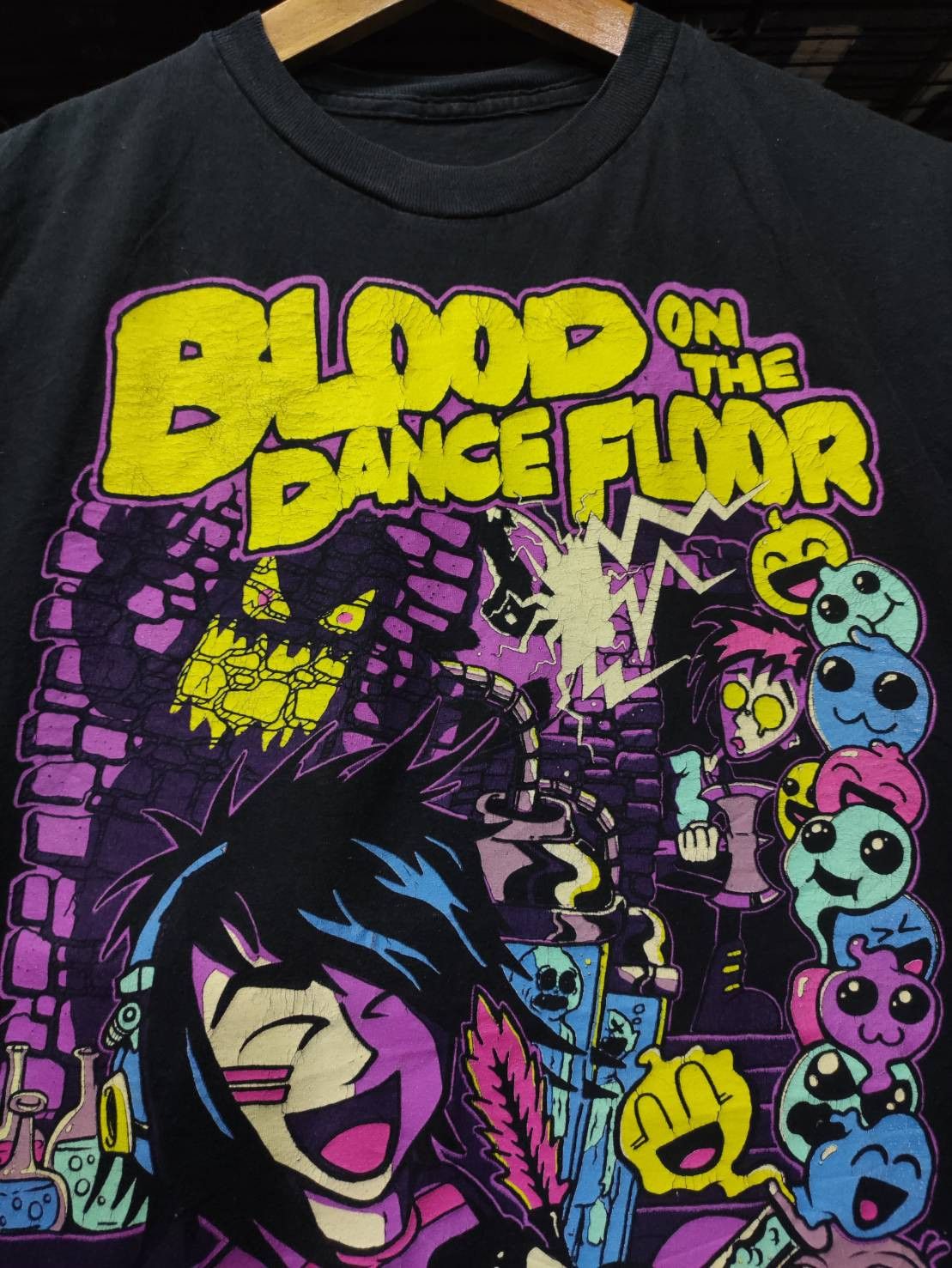 Band Tees Vtg Blood on the Dance Floor Band " Ima Monster " T-Shirt Size US M / EU 48-50 / 2 - 4 Thumbnail