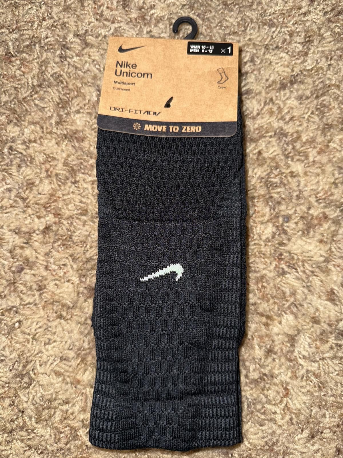 Nike RAFA NADAL ISSUED Nike Unicorn Dri-FIT ADV Cushioned No-Show Socks 1 Pair Sample Size ONE SIZE - 1 Thumbnail