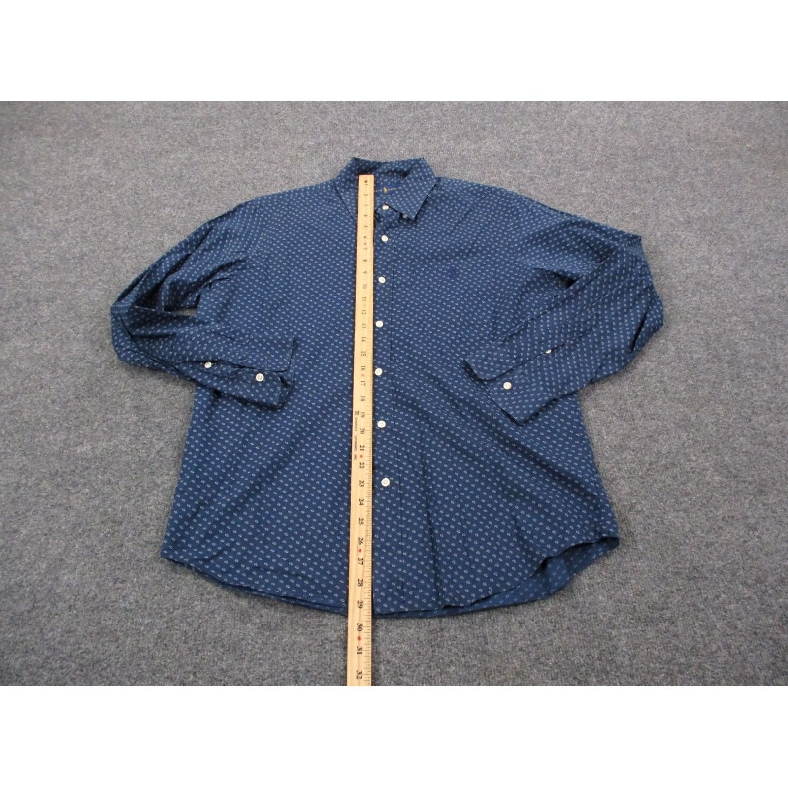 Ralph Lauren Ralph Lauren Shirt Blue Men M Golf Casual Business Dress Summer Preppy Polo Pony Size US M / EU 48-50 / 2 - 3 Thumbnail