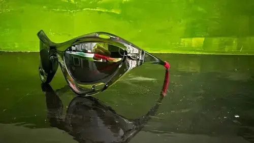 Jewelry Clear Dystopian Sunglasses Retro Cyber Punk Archive Cosplay Size ONE SIZE - 3 Thumbnail