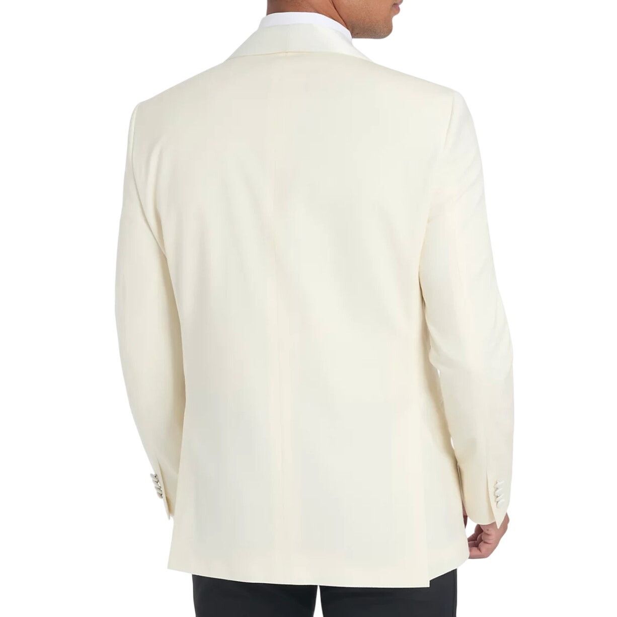 Tommy Hilfiger Tommy Hilfiger Men's Solid White Sport Coat White, Size 39R Size 38R - 2 Thumbnail