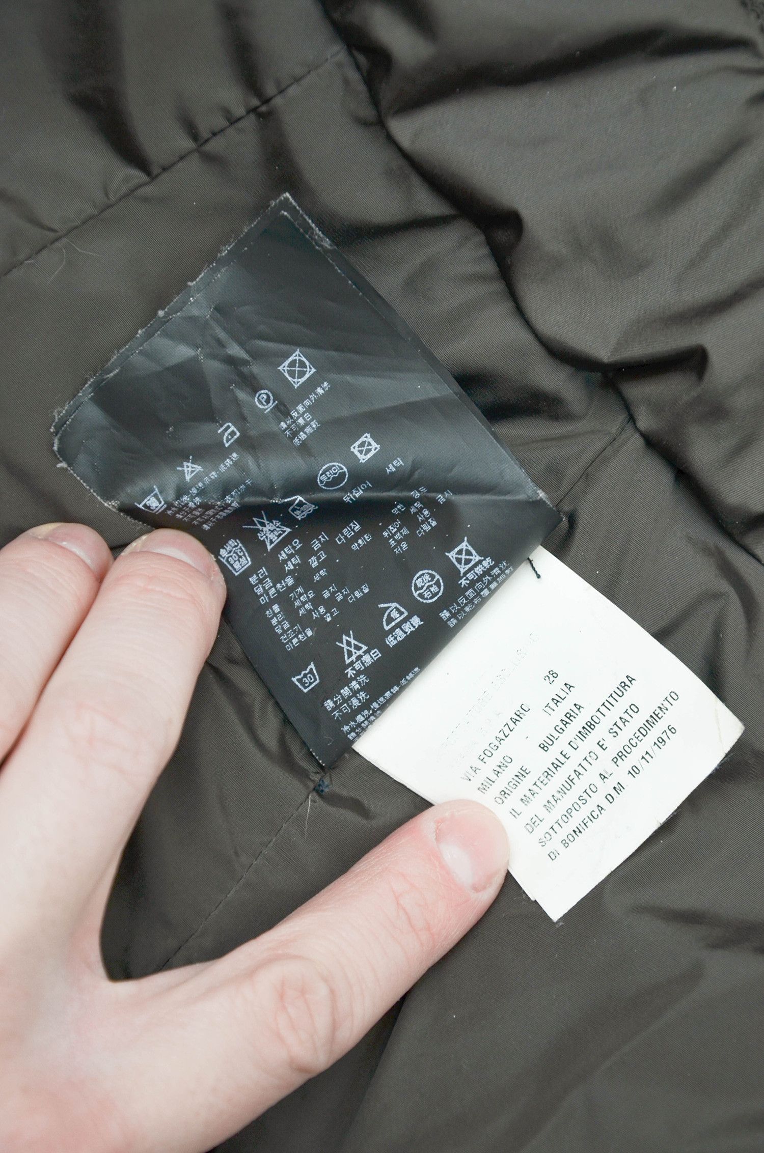 Prada Prada Quilted Hooded Down Puffer Jacket - Size S Size S / US 4 / IT 40 - 14 Thumbnail