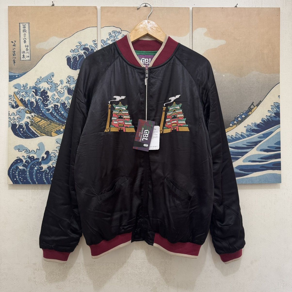 Anime × Japanese Brand Ghibli spirited away sukajan jacket Size US L / EU 52-54 / 3 - 2 Thumbnail