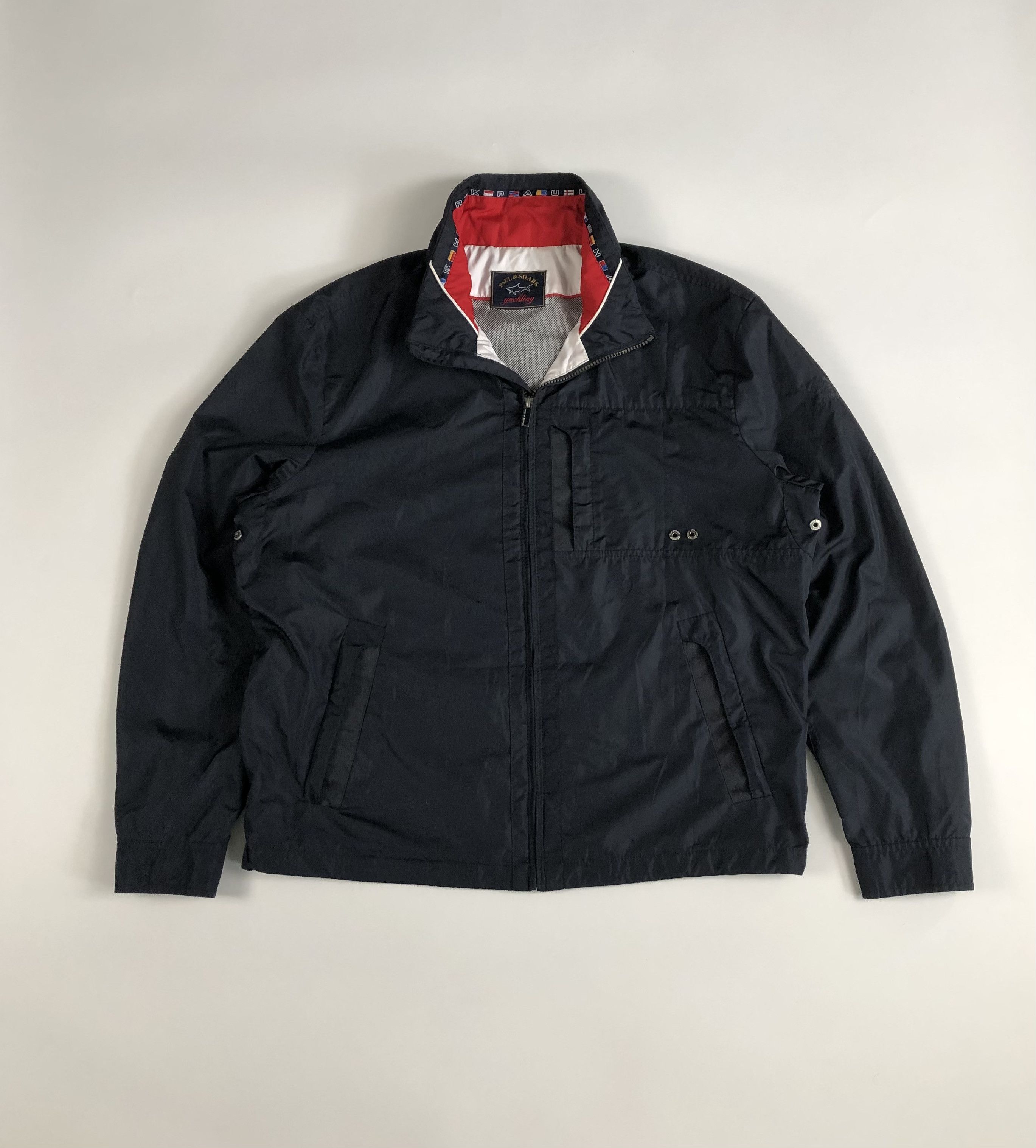 Paul & Shark Paul Shark Yachting Windbreaker Jacket Size US L / EU 52-54 / 3 - 1 Thumbnail