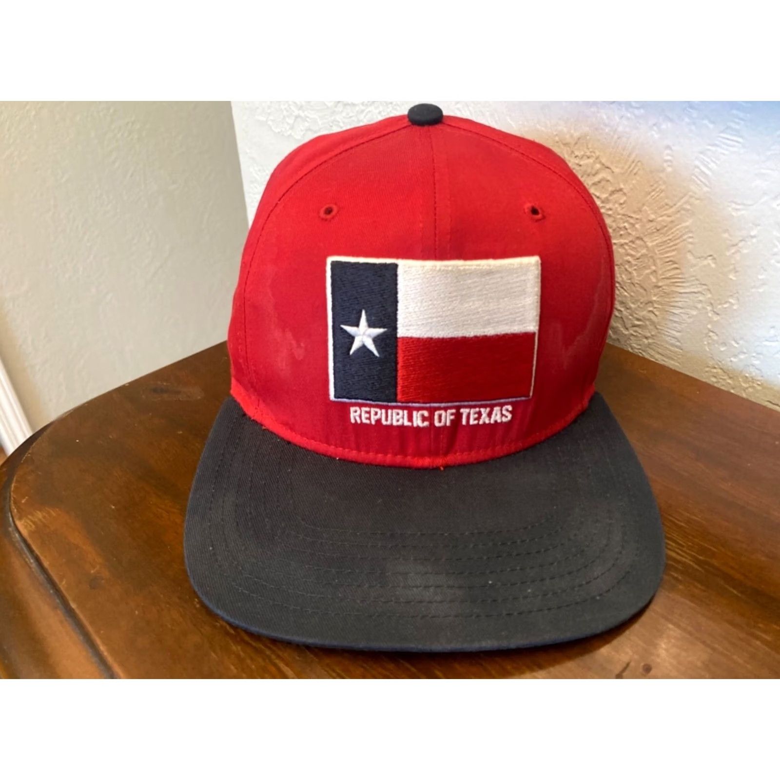 47 ’47 Republic Of Texas SnapBack Red White and Blue Rangers Baseball Hat Unisex Adults Adjustable Size ONE SIZE - 2 Thumbnail