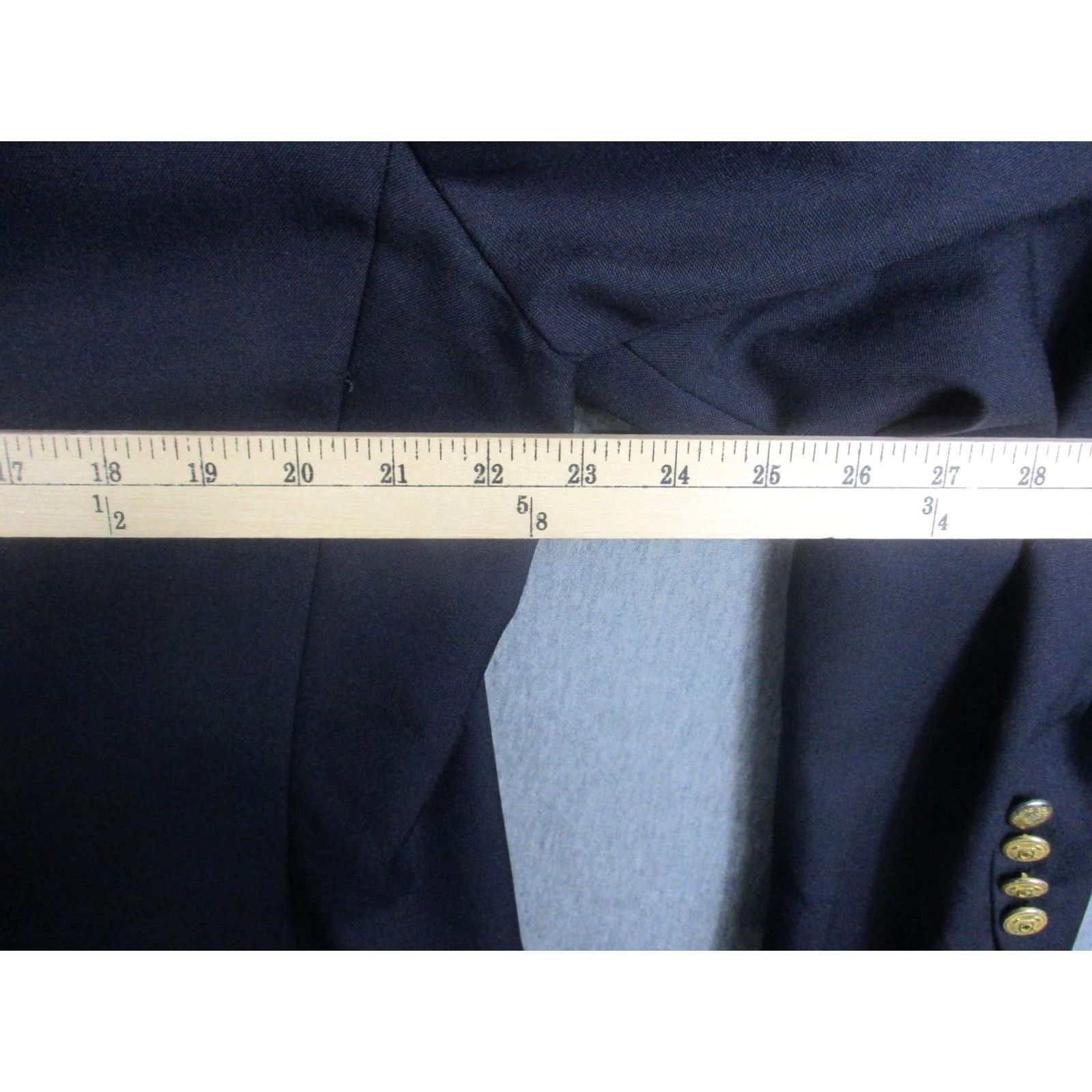 Ralph Lauren VINTAGE Ralph Lauren Polo University Club Blazer Mens 46 Navy Wool 90s Jacket Single-Breasted Size US XXL / EU 58 / 5 - 6 Thumbnail