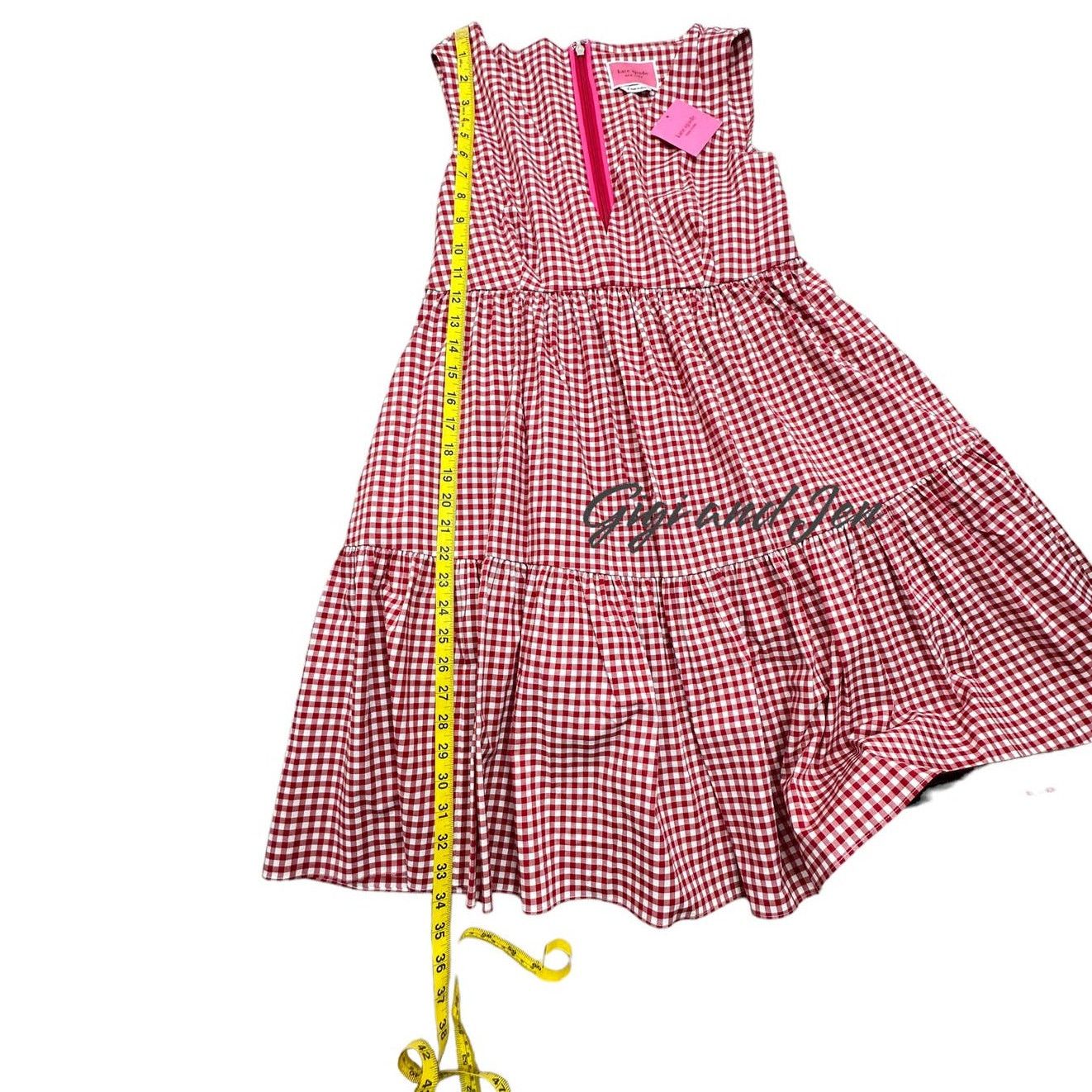 Kate Spade kate spade NY Women’s Mini Gingham Vineyard Dress size 6 Size M / US 6-8 / IT 42-44 - 7 Thumbnail