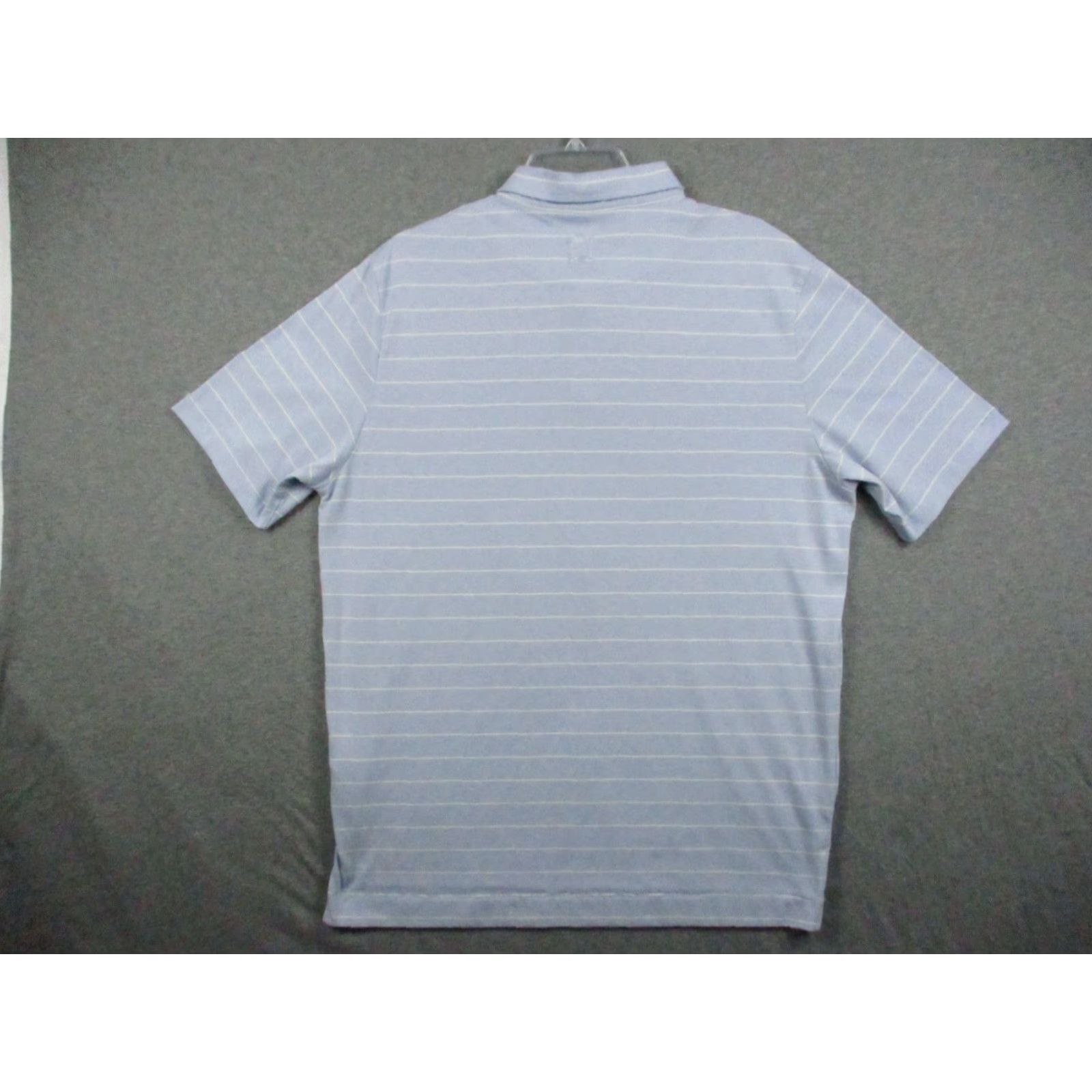 Vintage FJ Polo Shirt XL Men's Golf Blue White Stripe Cotton Polyester Blend Shirt Polo Sports Size US XL / EU 56 / 4 - 4 Thumbnail