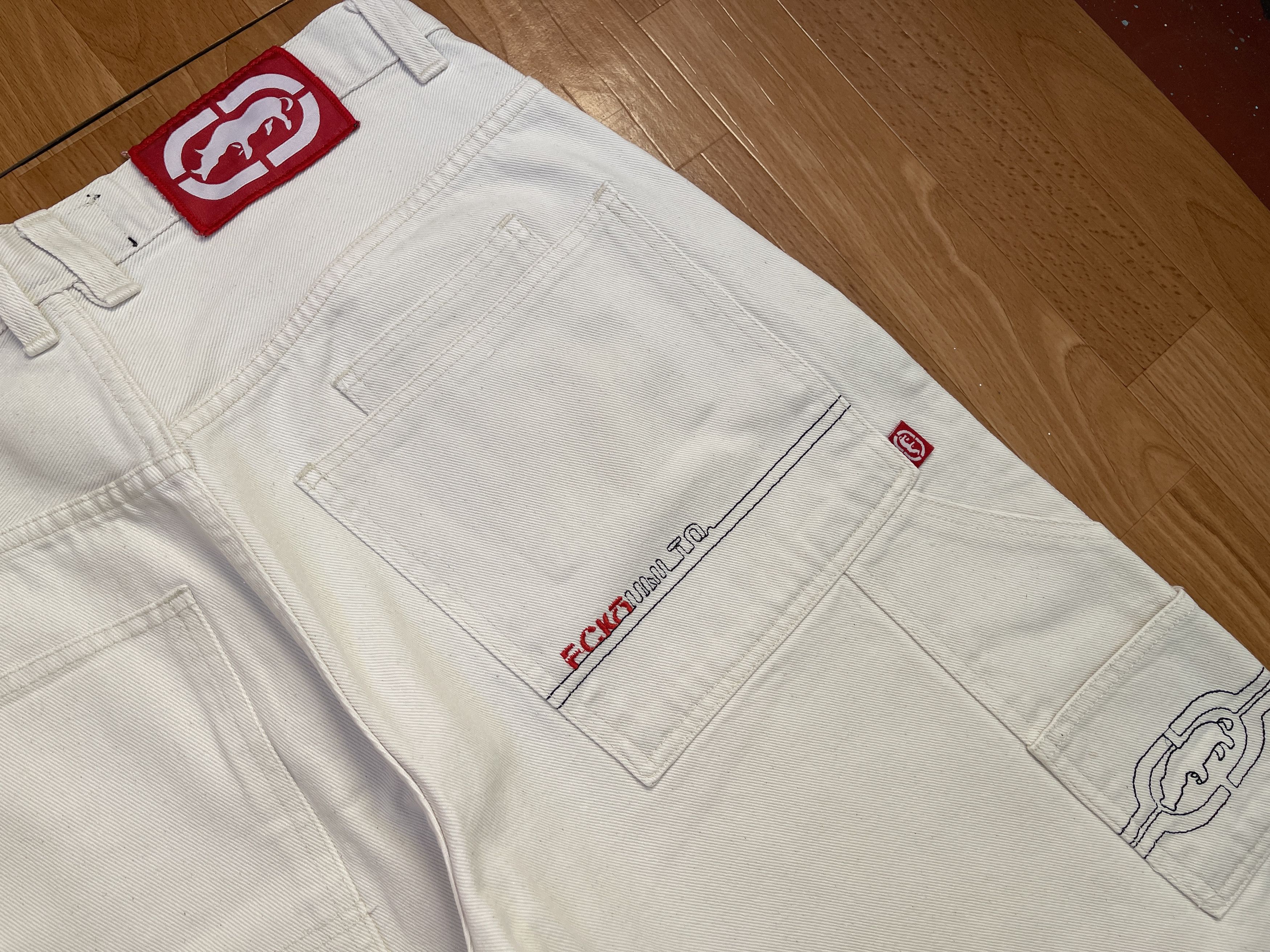 Ecko Unltd. Ecko Unltd jeans, baggy, vintage 90s hip hop skater Y2K W 34 Size US 34 / EU 50 - 6 Thumbnail