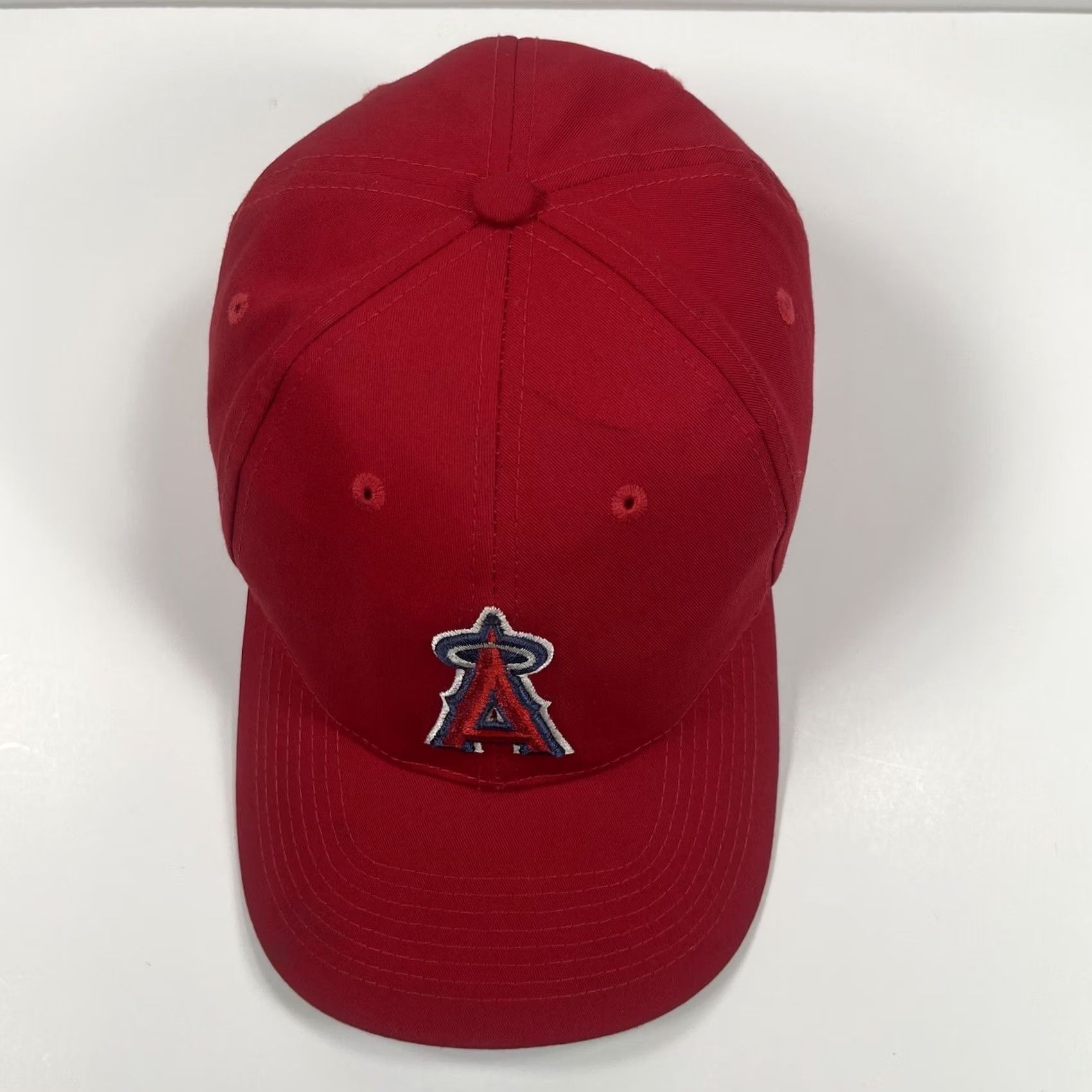 MLB Outdoor Cap MLB Los Angeles Angels Adult Baseball Cap Hat Adjustable Red Team Size ONE SIZE - 3 Thumbnail