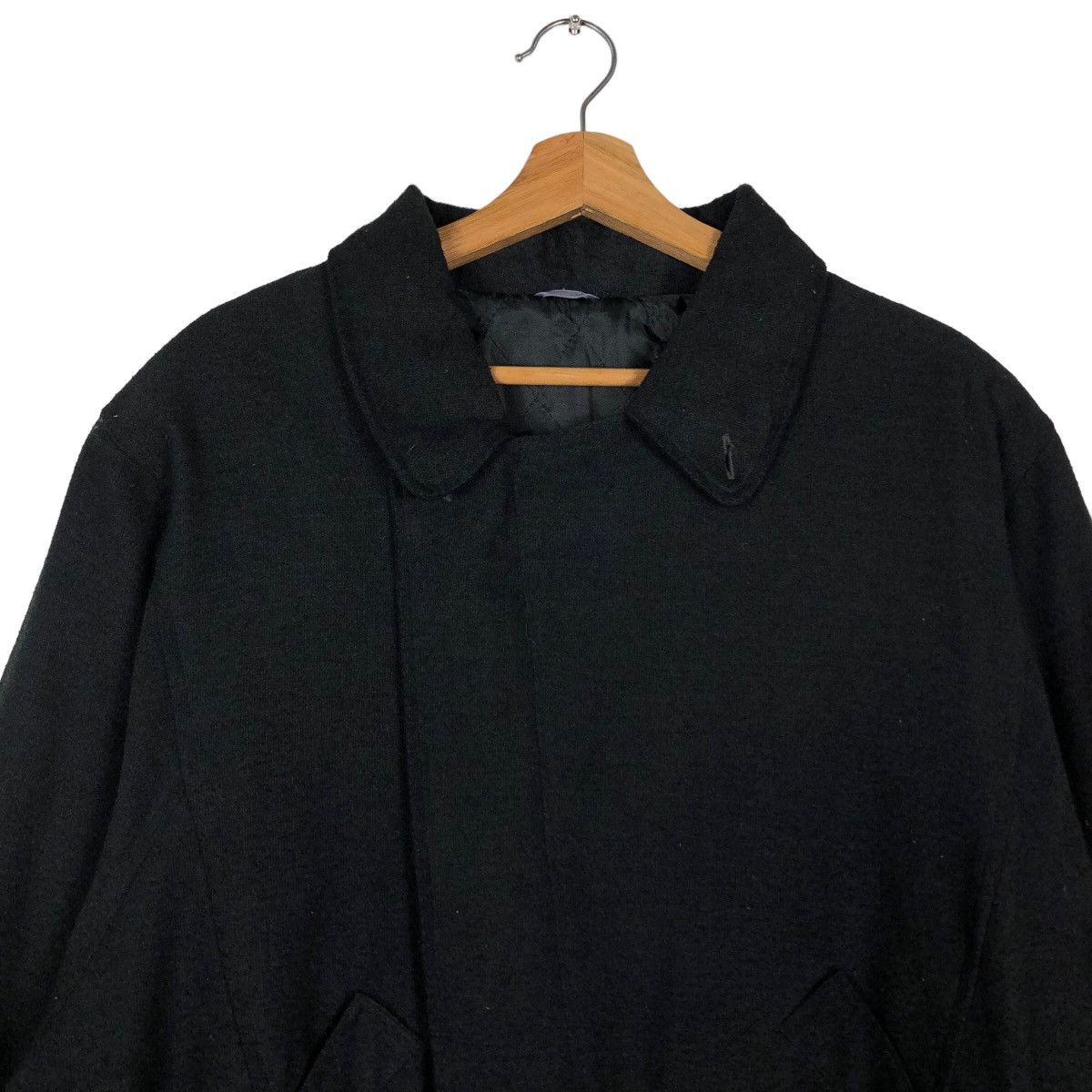 Japanese Brand 🔥90’s Vintage Wool Bomber Jacket Inspire Issey Miyake Size US M / EU 48-50 / 2 - 2 Thumbnail