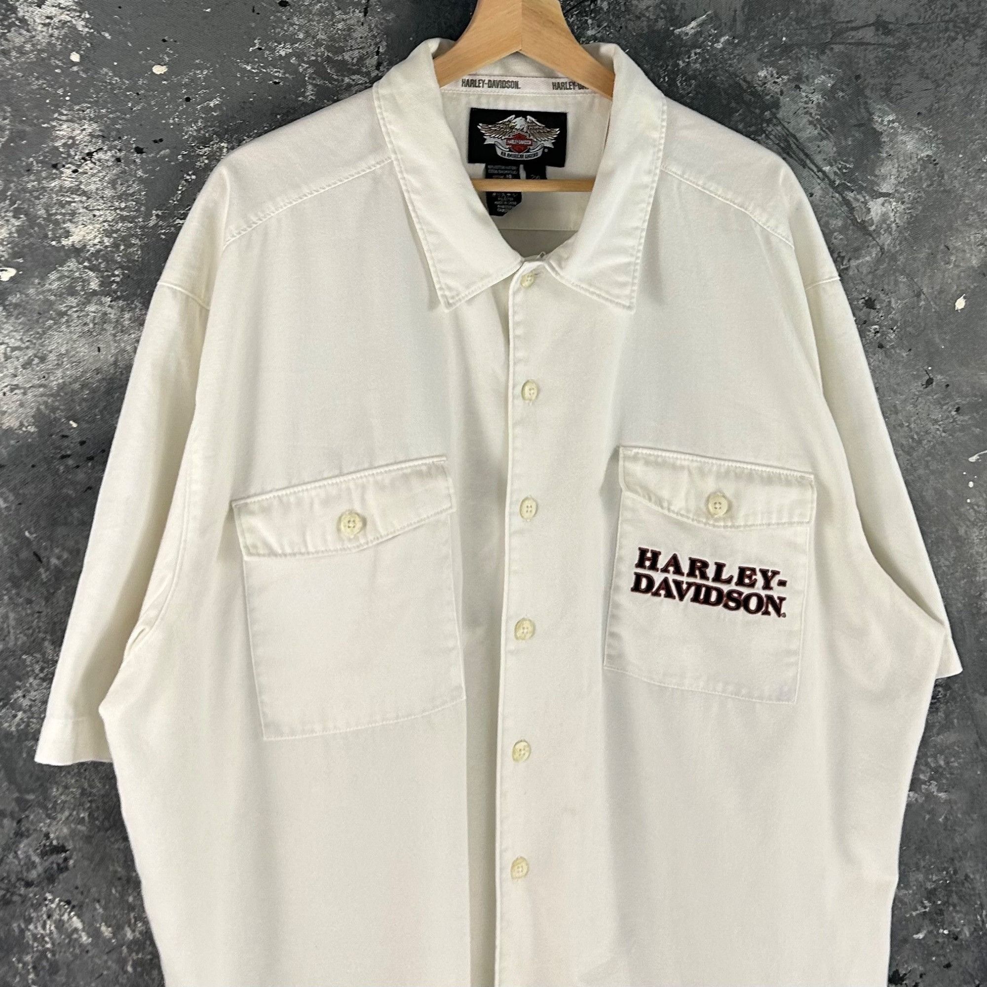 Harley Davidson × Vintage Vintage Y2K Harley Davidson shirt Size US XXL / EU 58 / 5 - 3 Thumbnail