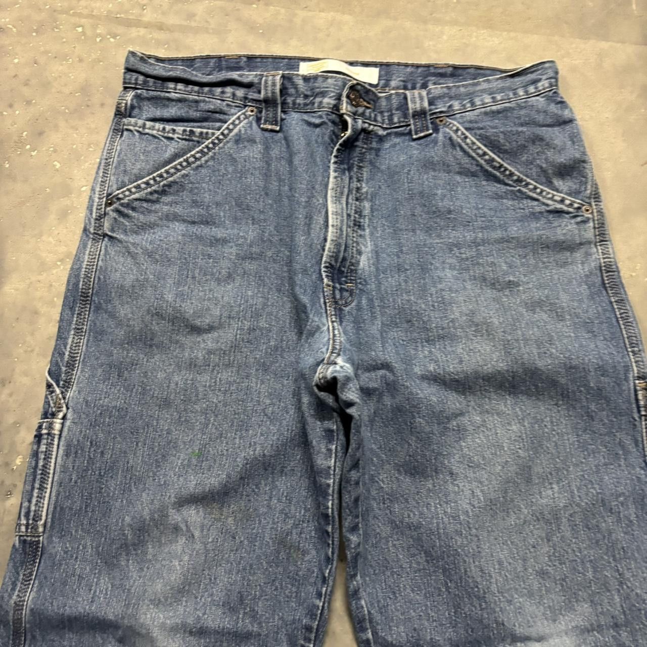 Levi's × Vintage Crazy Vintage Y2K/2000s Baggy Levis Carpenter Skater Style Denim Jeans! Size US 36 / EU 52 - 5 Thumbnail