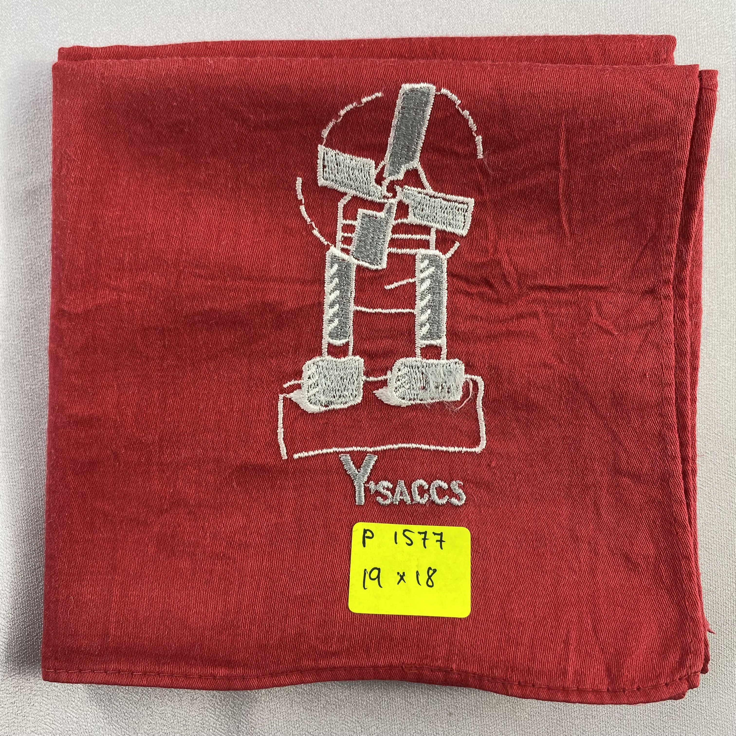 Japanese Brand × Vintage Saccsny Ysaccs Bandana/ Handkerchief / Neckerchief-P1577 Size ONE SIZE - 5 Thumbnail