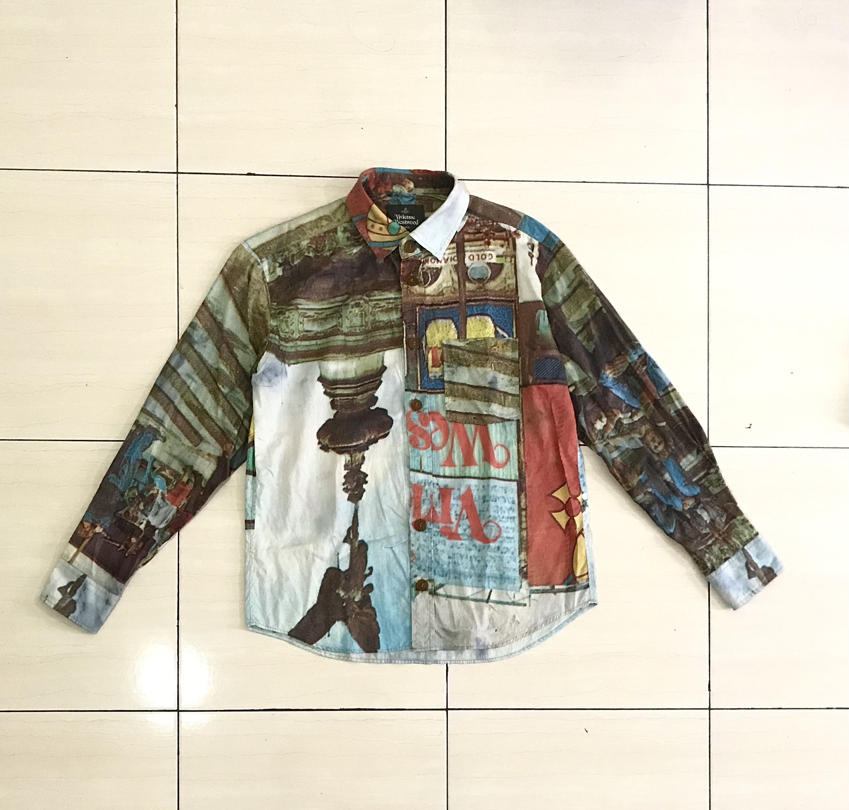 Designer × Seditionaries × Vivienne Westwood 🔥 Vivienne Westwood Piccadilly Cicus pocket shirts Size US M / EU 48-50 / 2 - 1 Thumbnail