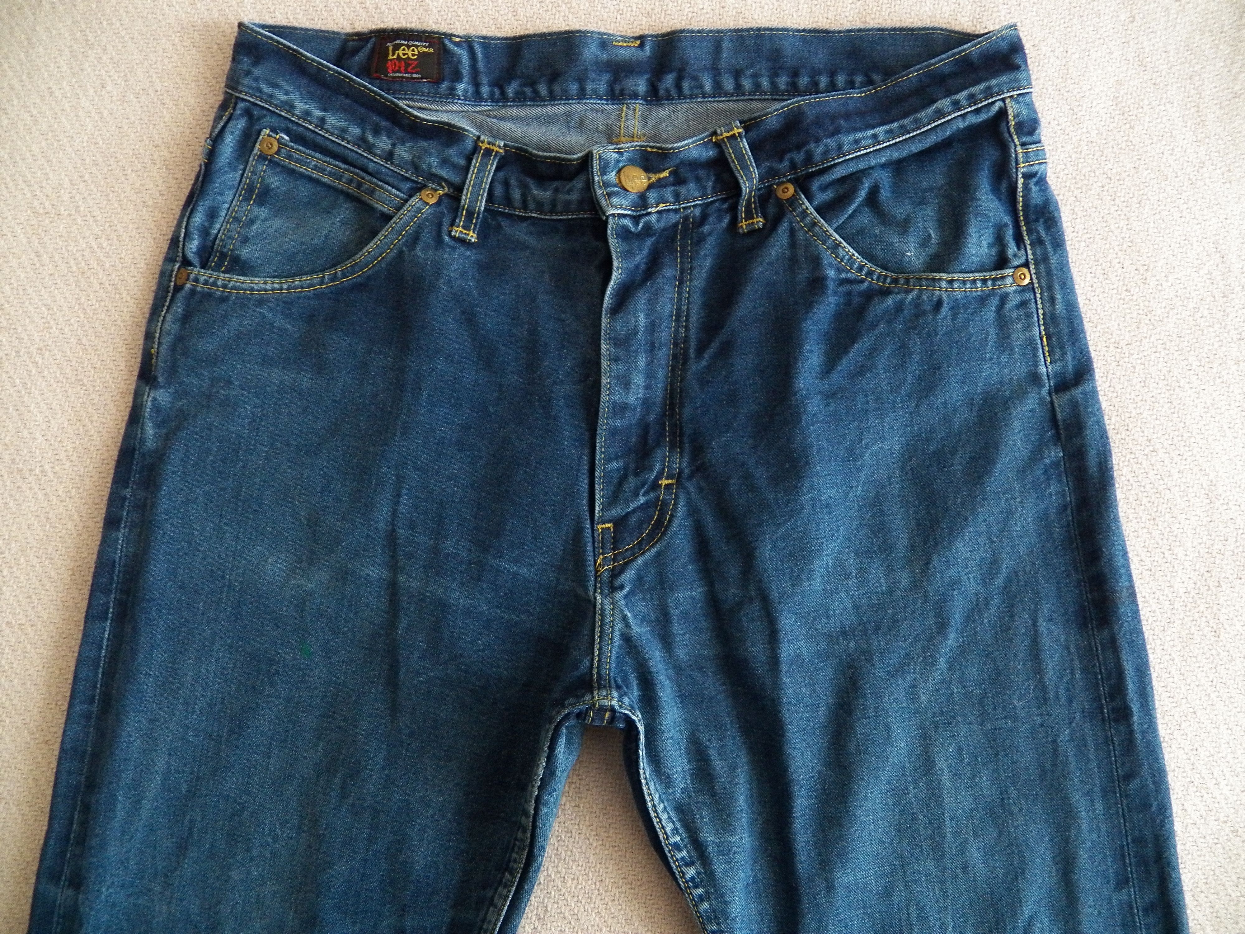 Lee Vintage Lee 101Z Jeans Mens W36 L34 Selvedge Denim Malta Size US 36 / EU 52 - 8 Thumbnail