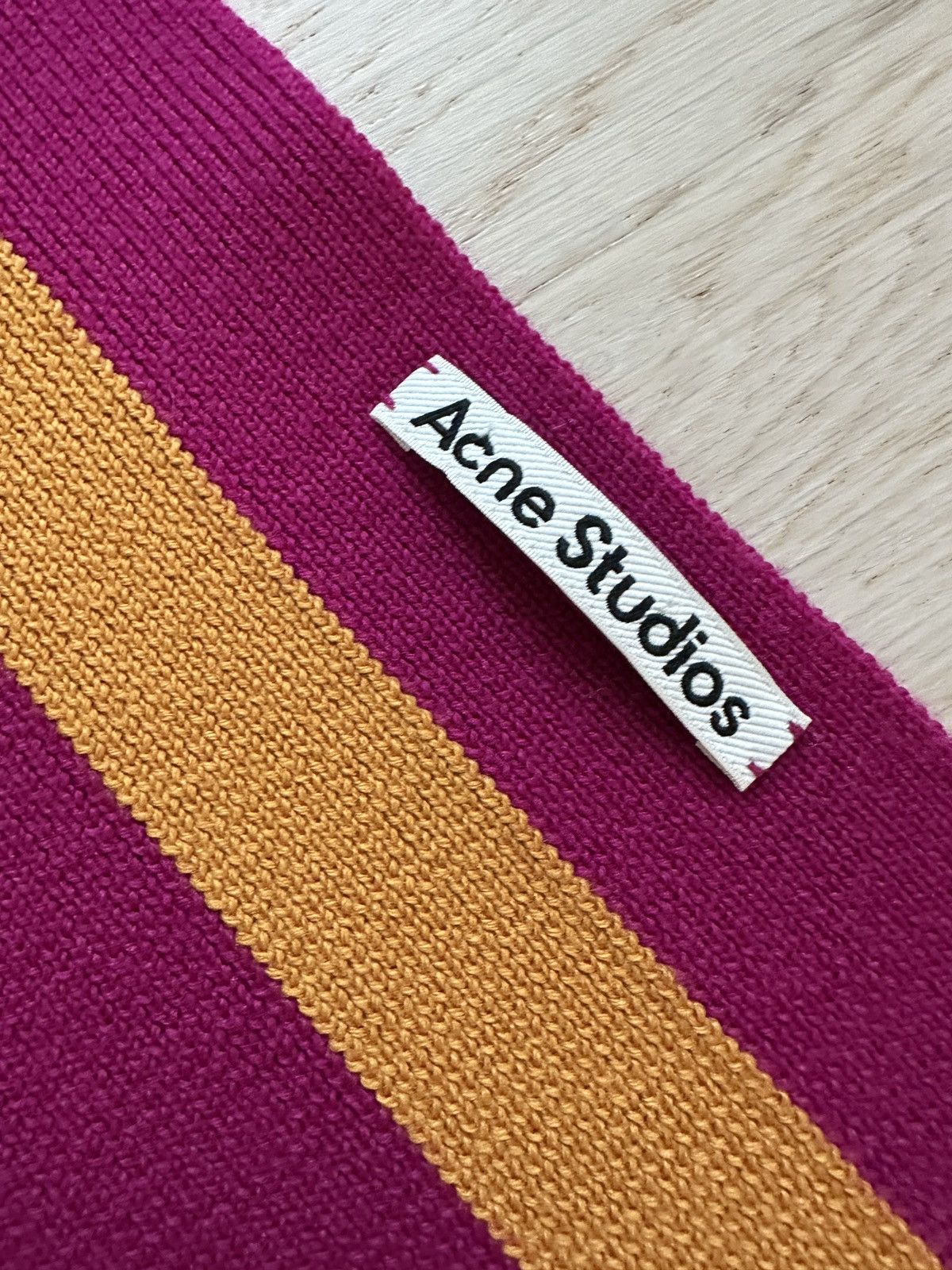 Acne Studios Acne studios fine rib knit scarf Size ONE SIZE - 4 Thumbnail