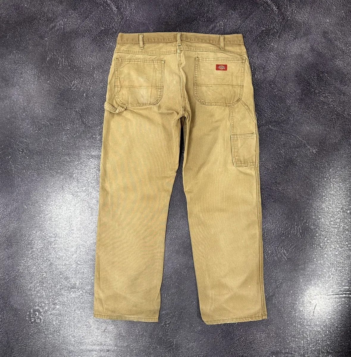 Dickies × Vintage Vintage Dickies Y2K Mustard Work American Hype Pants Jeans Size US 36 / EU 52 - 1 Thumbnail