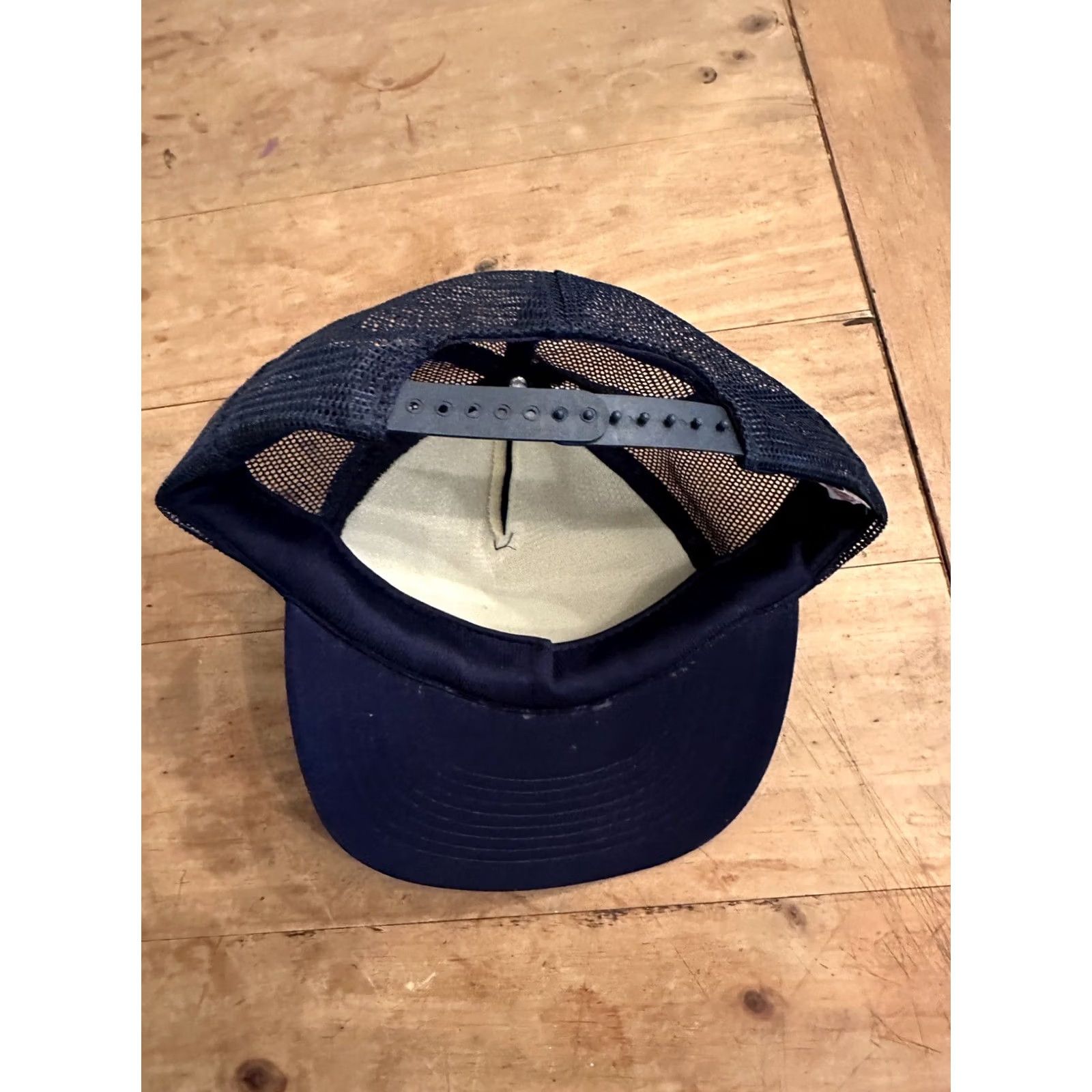 Vintage VINTAGE Sea Bred Diving SnapBack Hat Blue Mens One Size Snapback Blue Sea Bred Diving Hat Size ONE SIZE - 5 Thumbnail