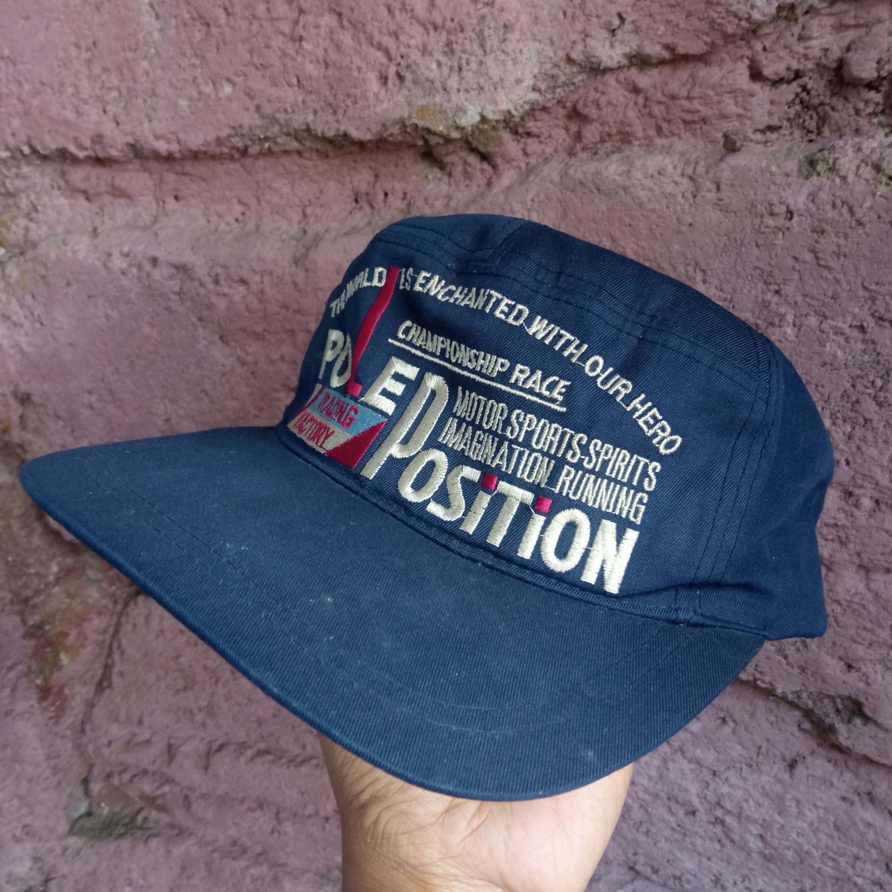 Vintage Pole Position motorsport Racing Hat