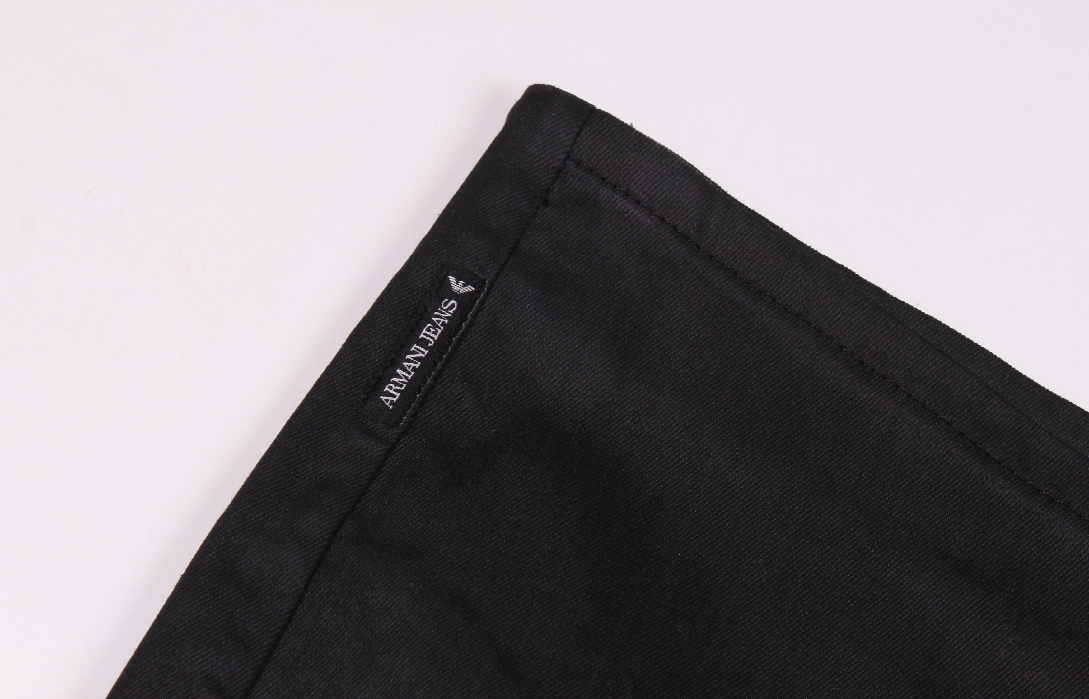 Armani Vintage Armani Jeans Y2K Grunge Glam Pencil Skirt Size 30" / US 8 / IT 44 - 6 Thumbnail