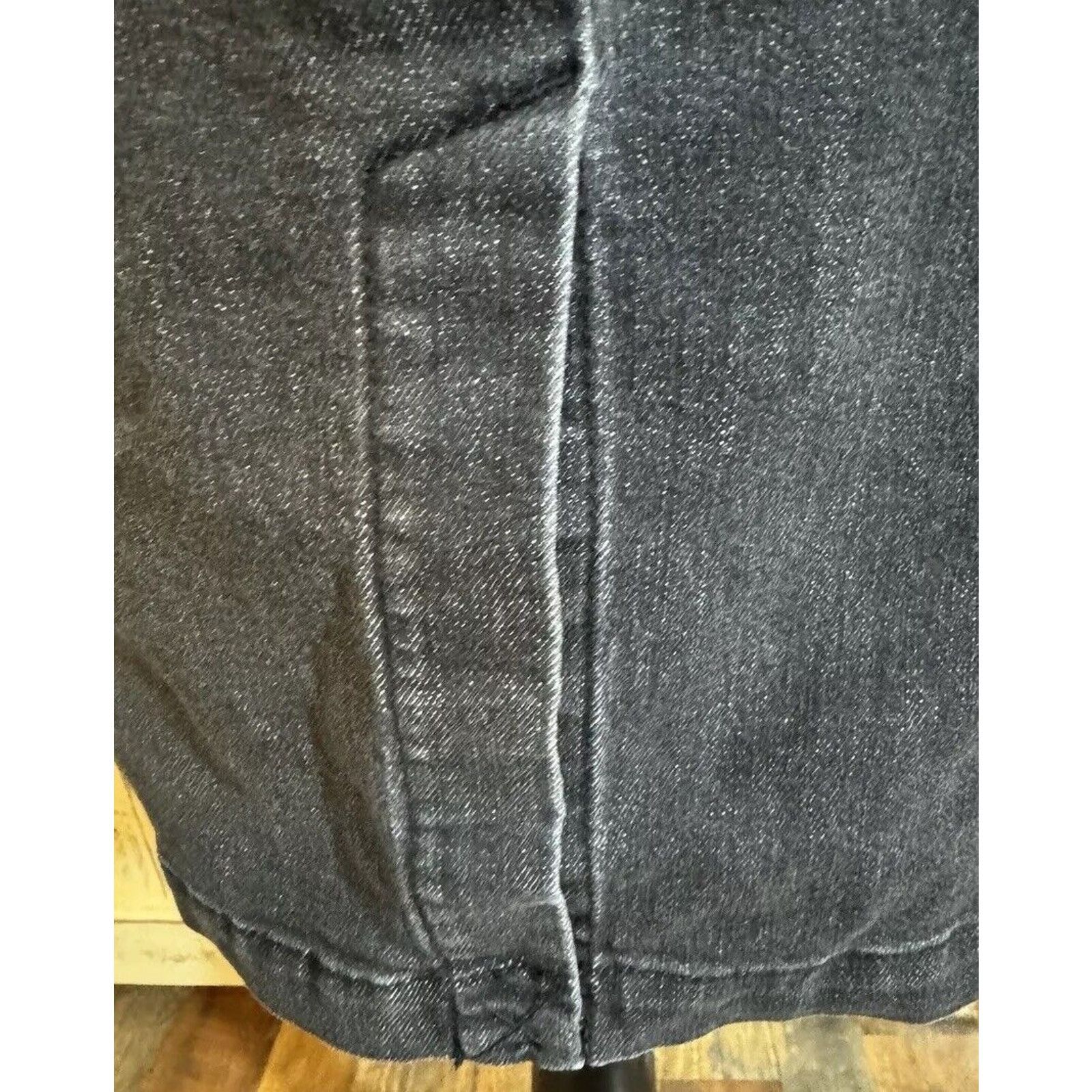 I.N.C INC Women’s Lace Up Denim Dress | Deep black | Size 0 Size S / US 4 / IT 40 - 6 Thumbnail