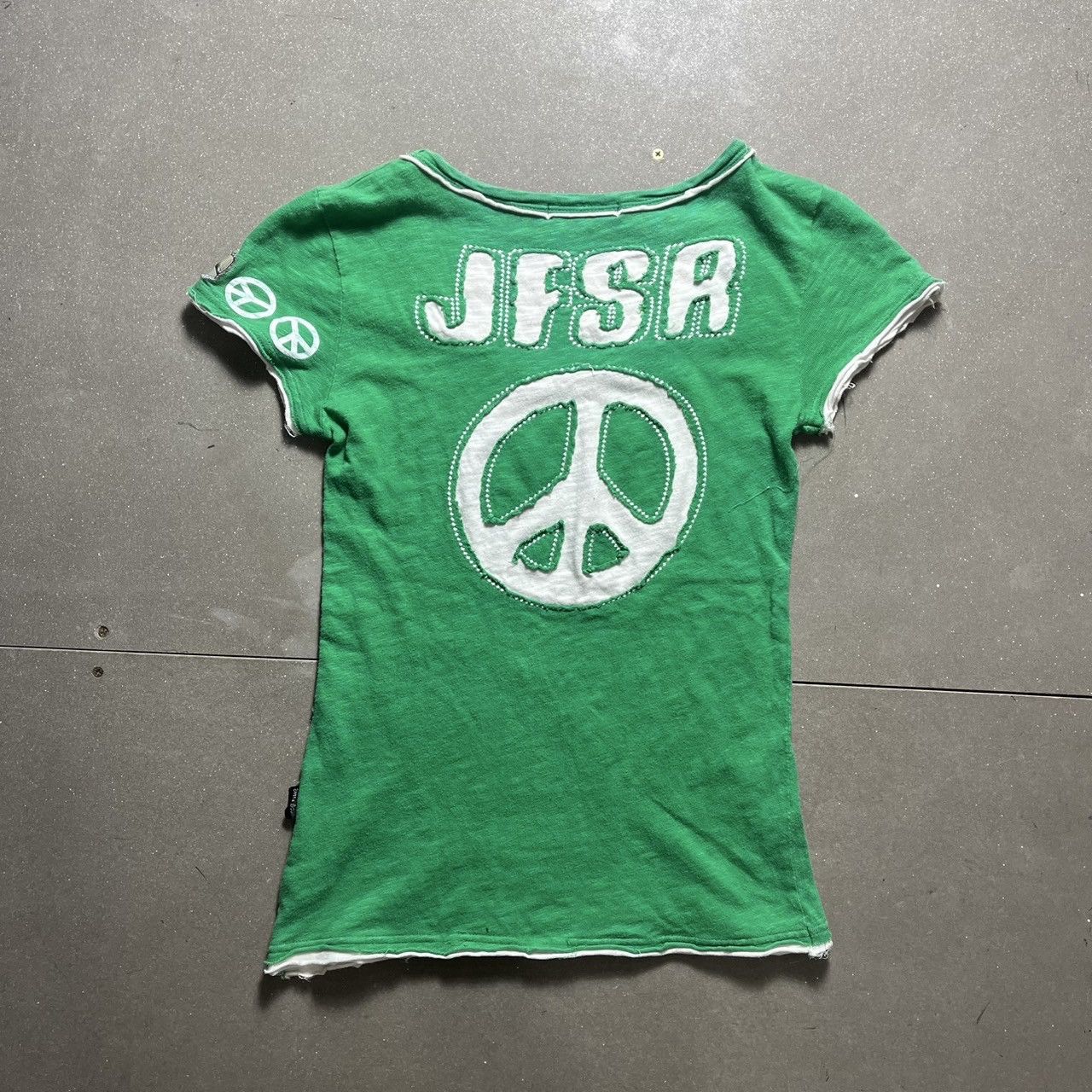 Japanese Brand Jeffy Sour Japanese Brand Peace Sign T-shirt Size S / US 4 / IT 40 - 12 Thumbnail